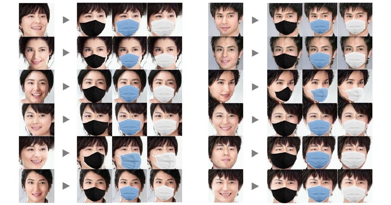 顔画像データセットの無償提供とマスク着用有無の印象分析結果】3,000