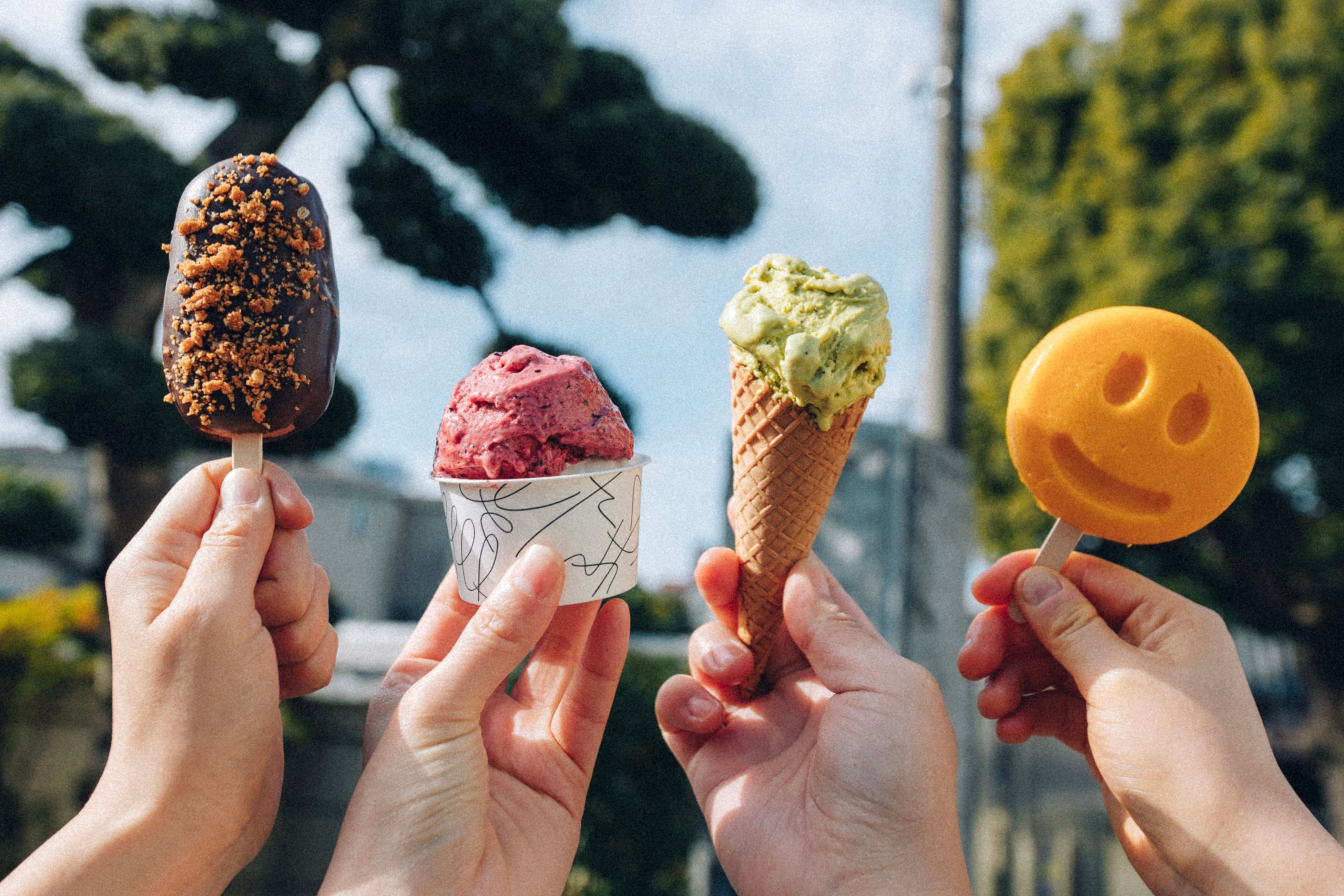 「asatte」のジェラート