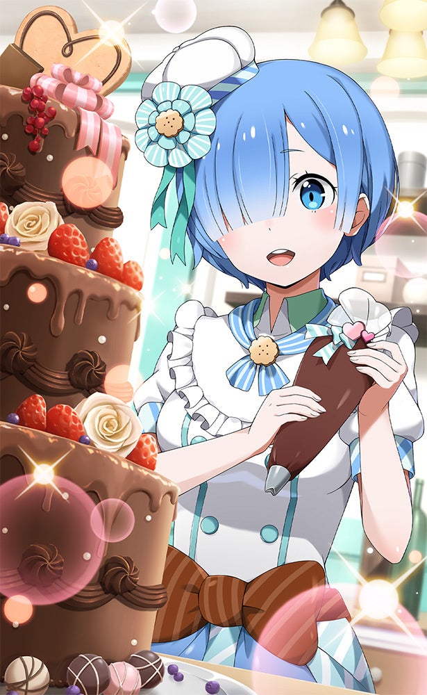 【Re:ゼロから始める異世界生活】レム セガコラボカフェ バレンタイン リゼロ Re:ゼロ」レム＆ラムからバレンタインチョコ!? 誕生日企画、限定