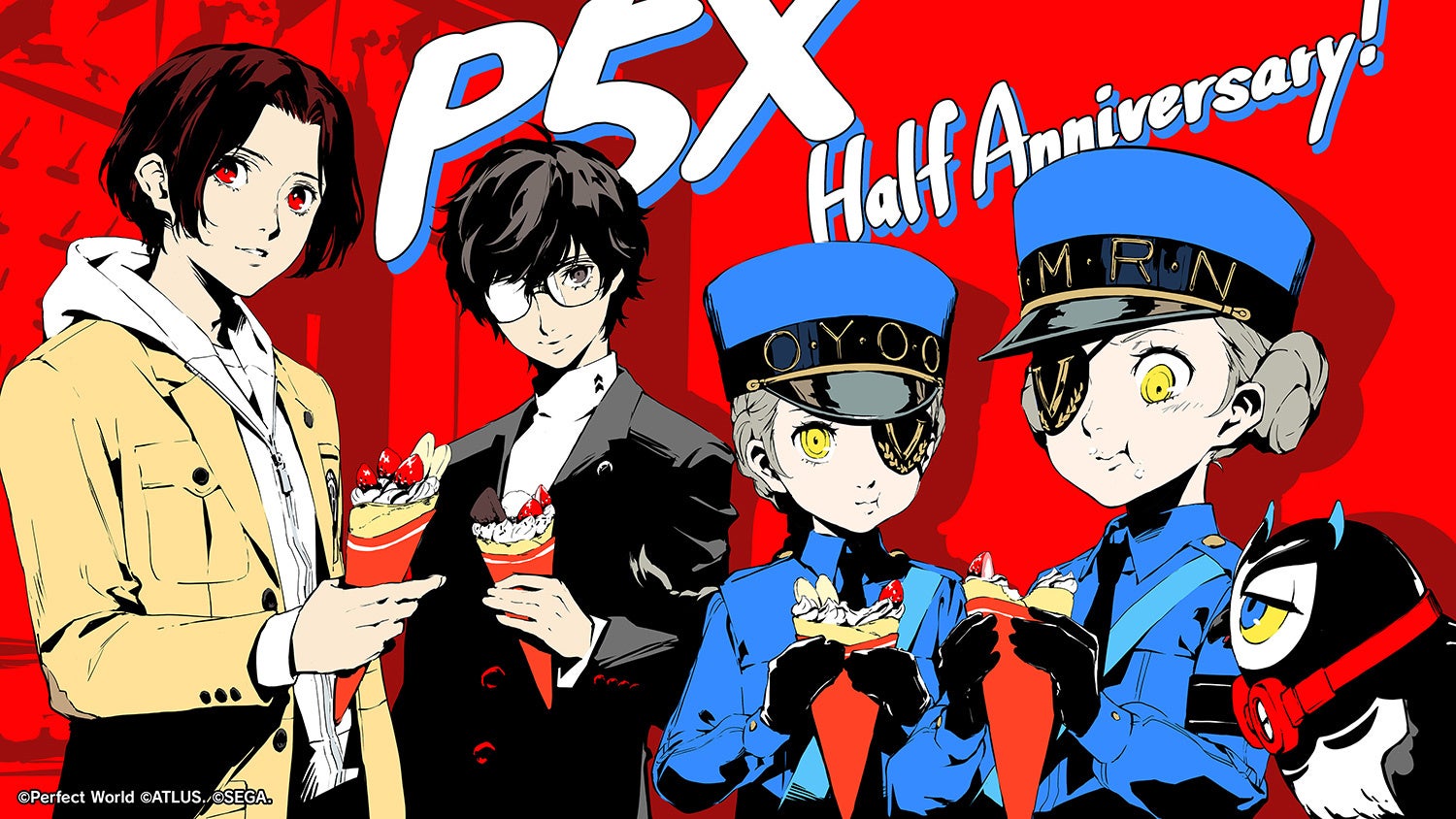 P5XにP5R双子登場!ハーフアニバで豪華特典&キャンペーン P5XにP5R双子登場!ハーフアニバで豪華特典&キャンペーン