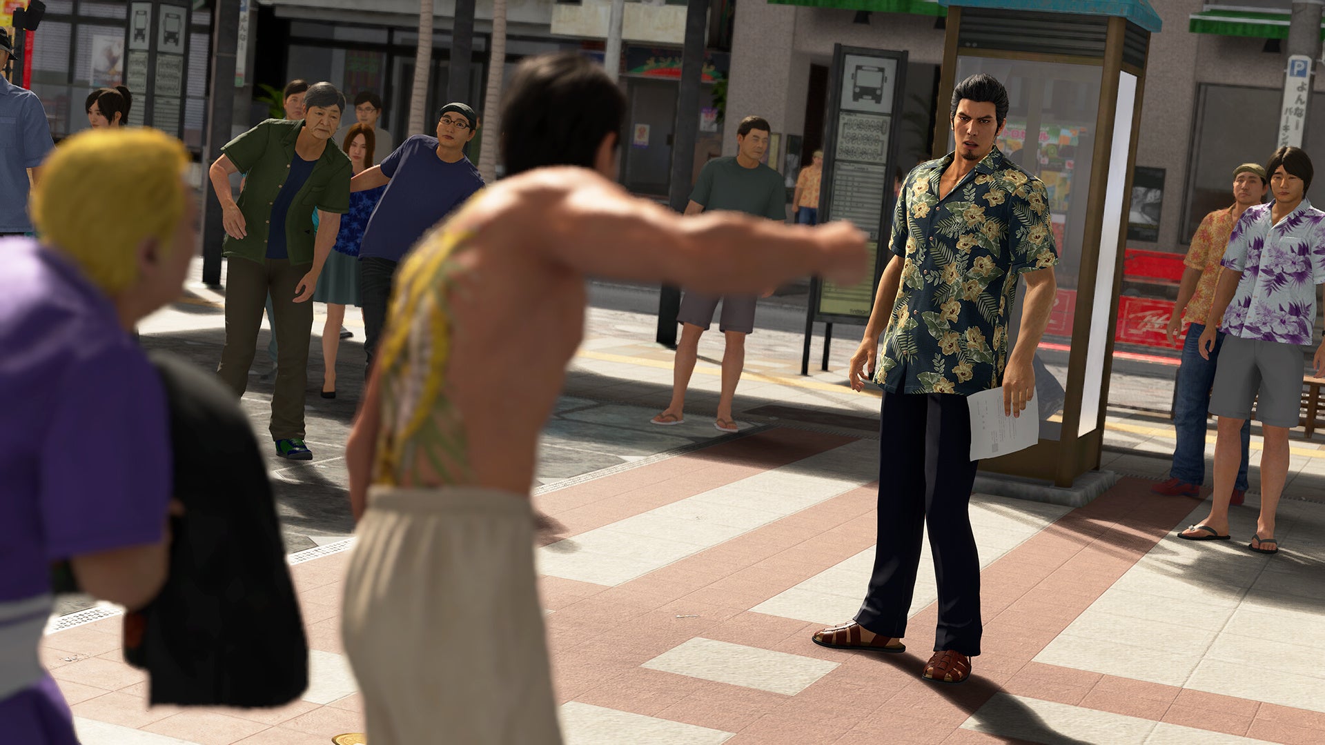 龍が如く極３＆外伝、無料体験版1/22配信！桐生と峯の熱きドラマ