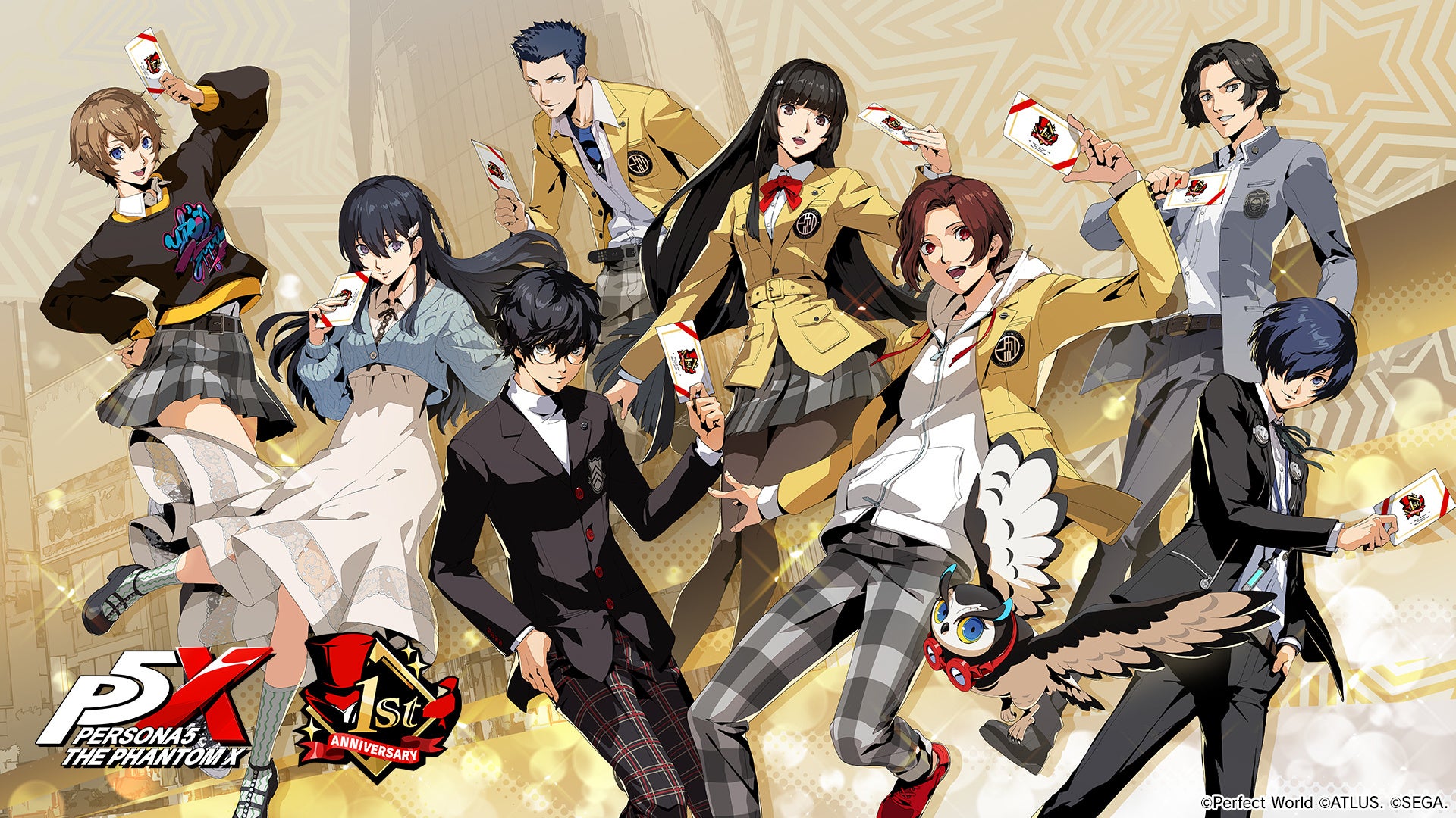 P5X1周年！初音ミクコラボ＆新キャラ・真咲登場！豪華キャンペーン開催中