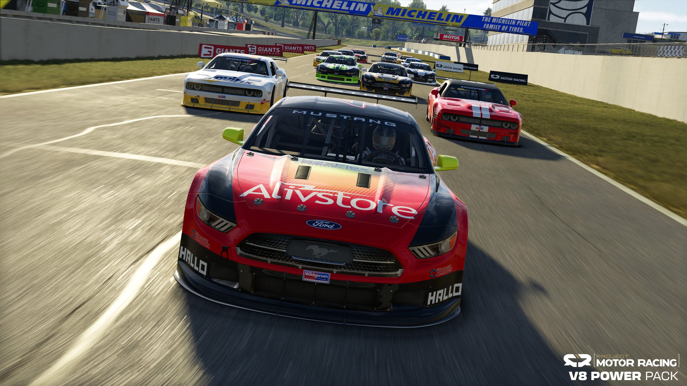 Project Motor RacingにV8マシン9台追加!新DLC「V8 Power Pack」配信開始 Project Motor RacingにV8マシン9台追加!新DLC「V8 Power Pack」配信開始