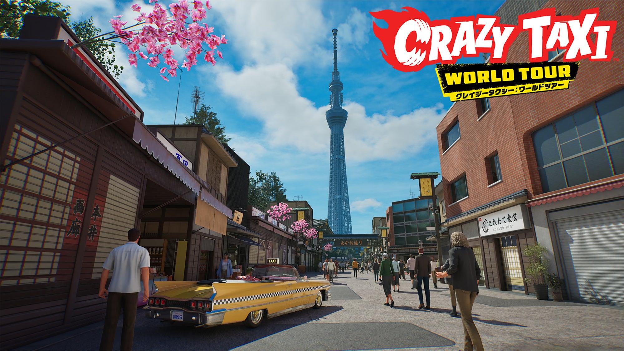 クレイジータクシー最新作!日本マップ登場、観光名所&人気店も再現 クレイジータクシー最新作!日本マップ登場、観光名所&人気店も再現
