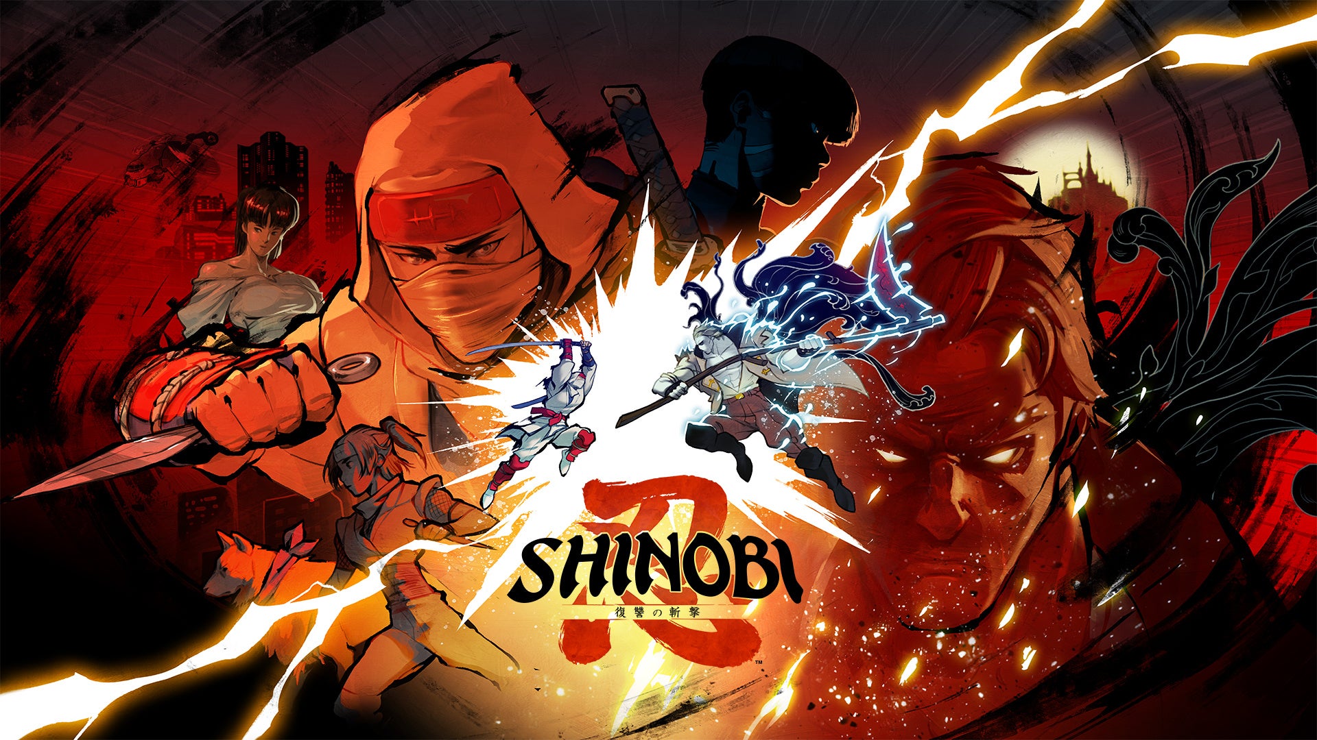 『SHINOBI 復讐の斬撃』Switch版本日発売!忍者ジョーの復讐劇 『SHINOBI 復讐の斬撃』Switch版本日発売!忍者ジョーの復讐劇