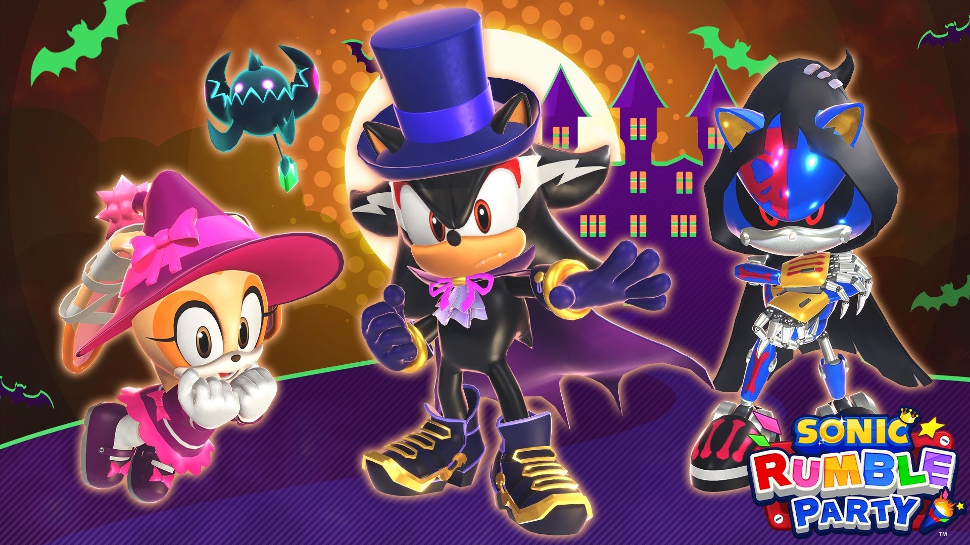 ソニックランブル パーティ、ハロウィンイベント開催!限定スキンも ソニックランブル パーティ、ハロウィンイベント開催!限定スキンも