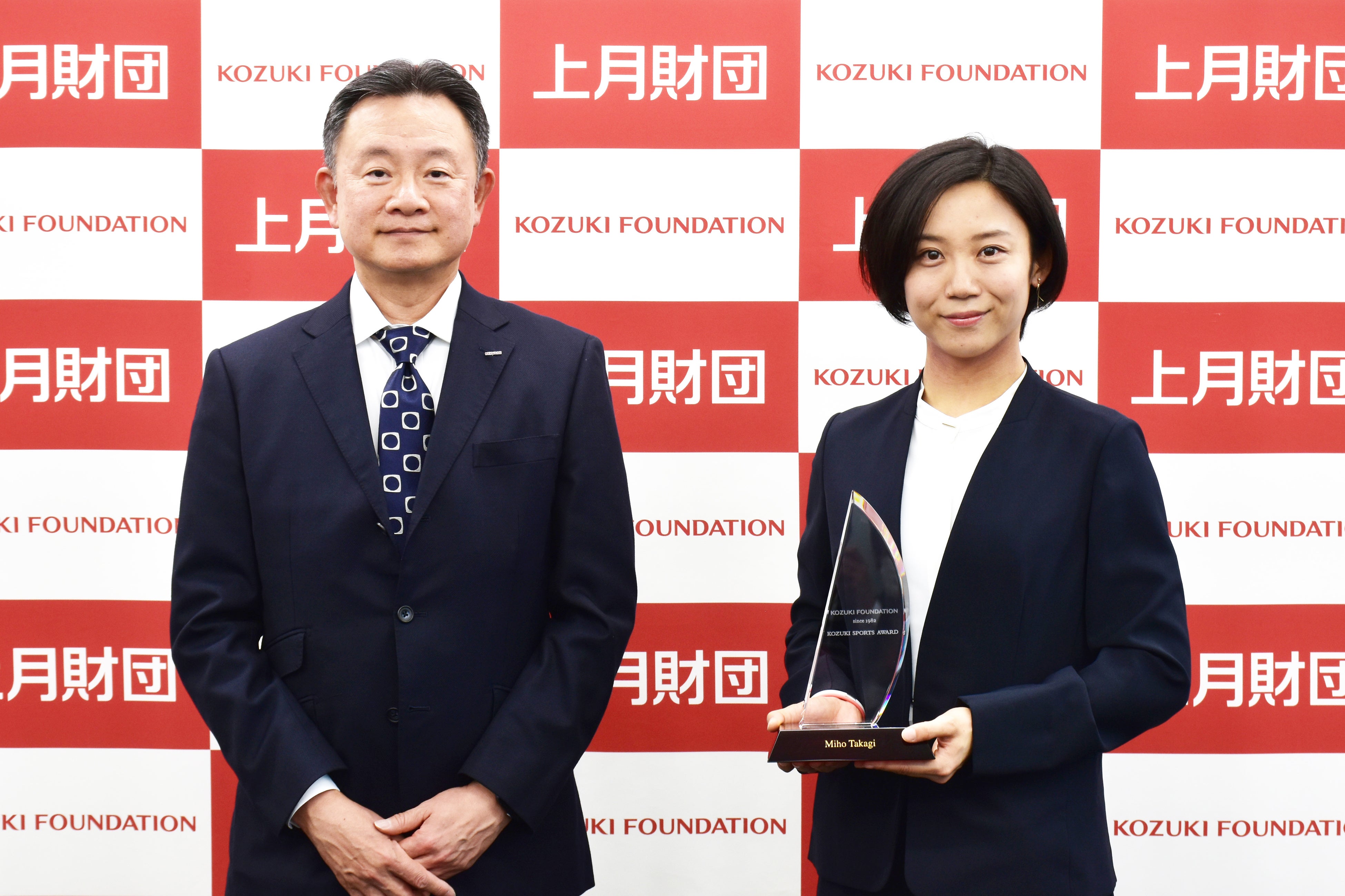 表彰授与式（髙木美帆選手）