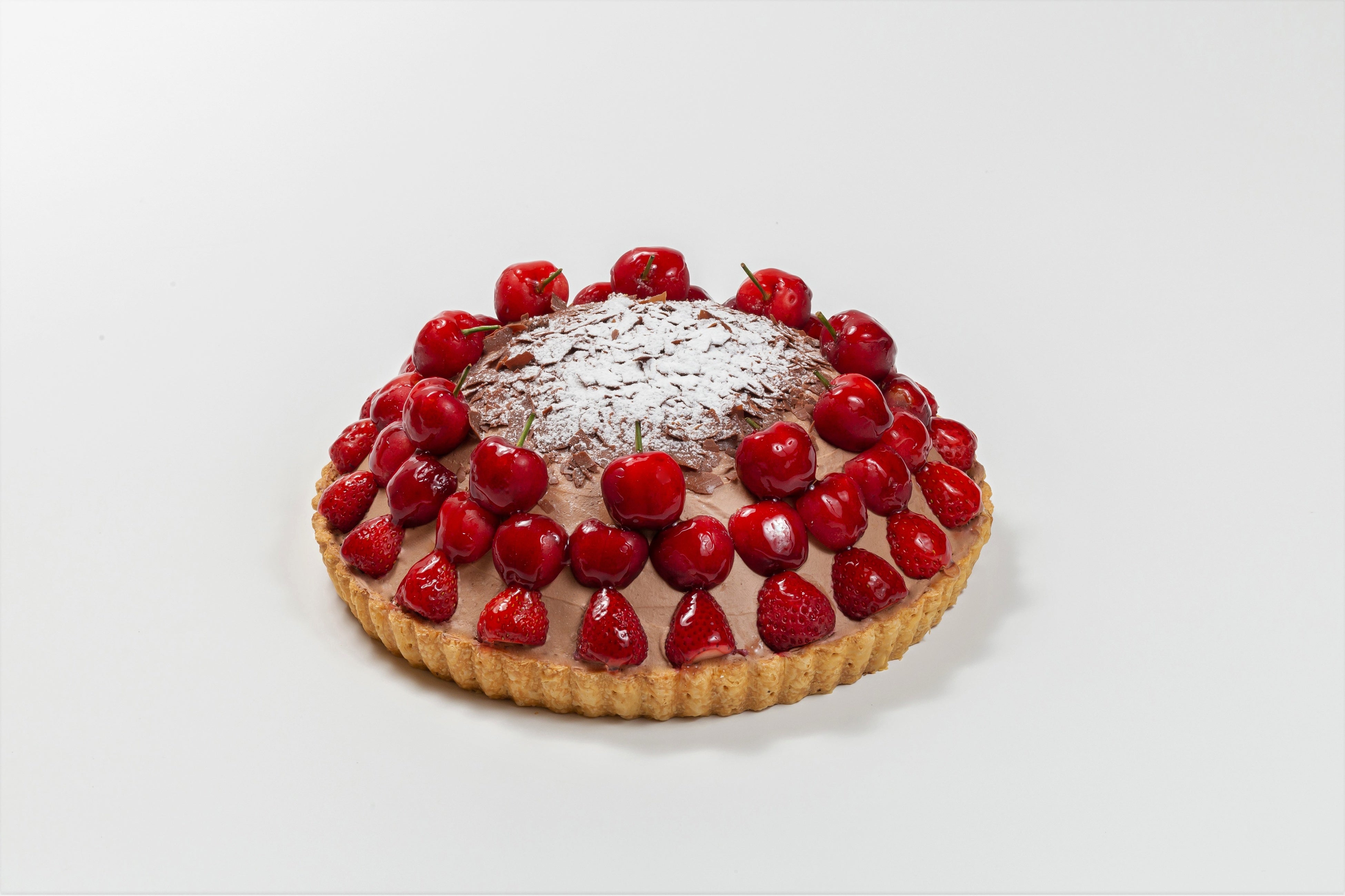 『ダークチェリーといちごのチョコクリームズコット』24cmホール