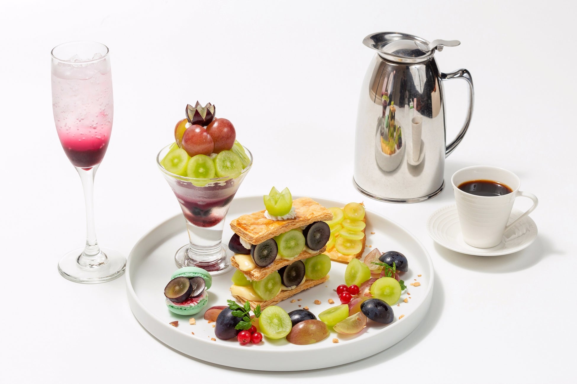 スイーツプレート『ぶどう尽くし』