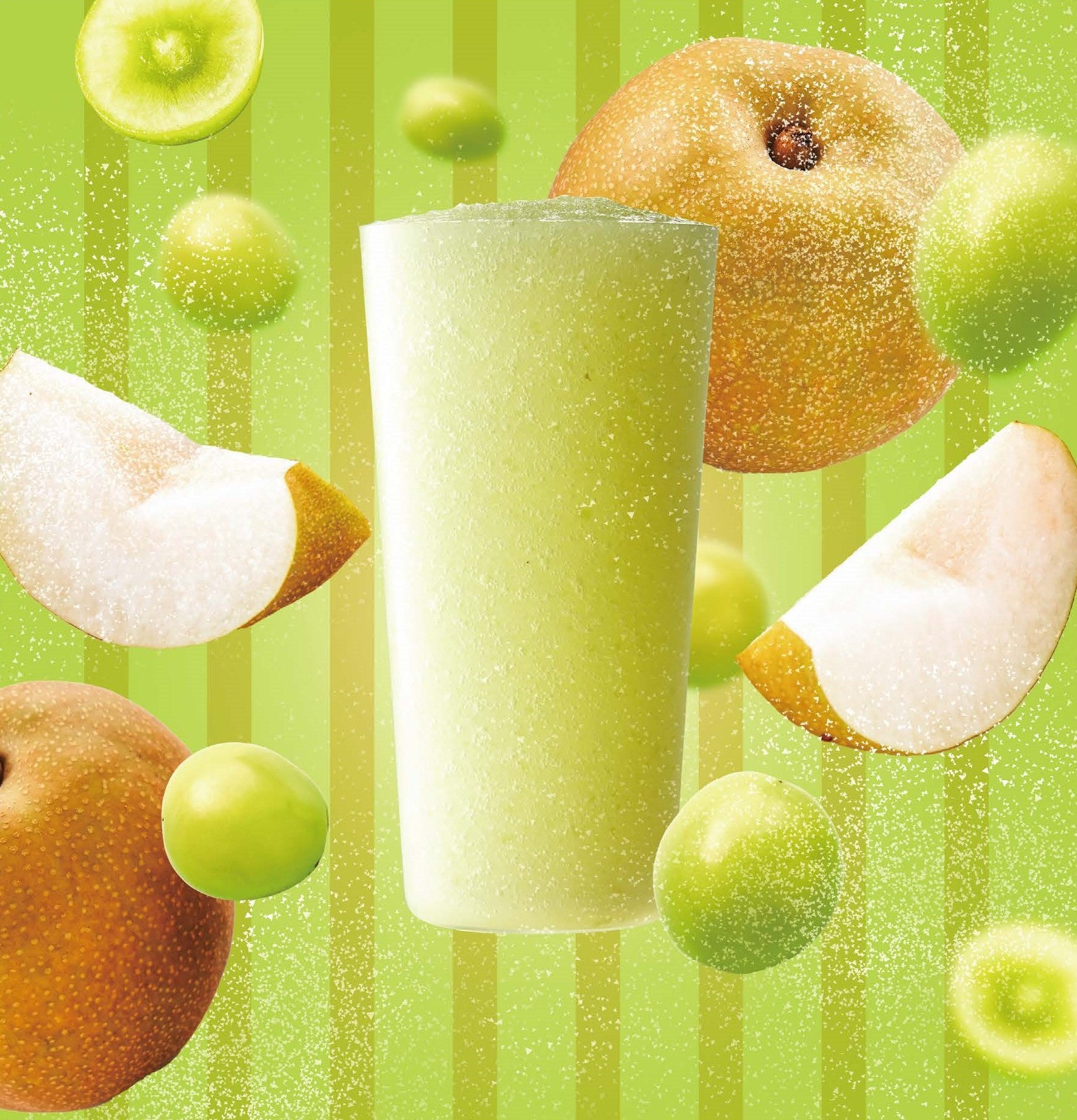 果汁工房果琳『シャインマスカットと梨のスムージー』