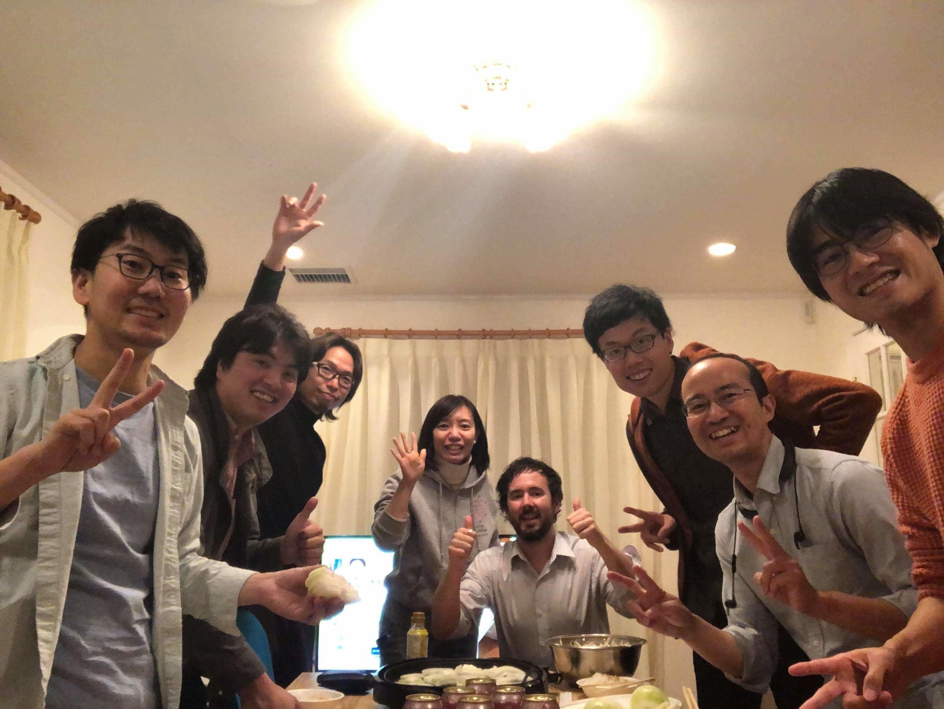 立ち上げメンバー鍋パーティー