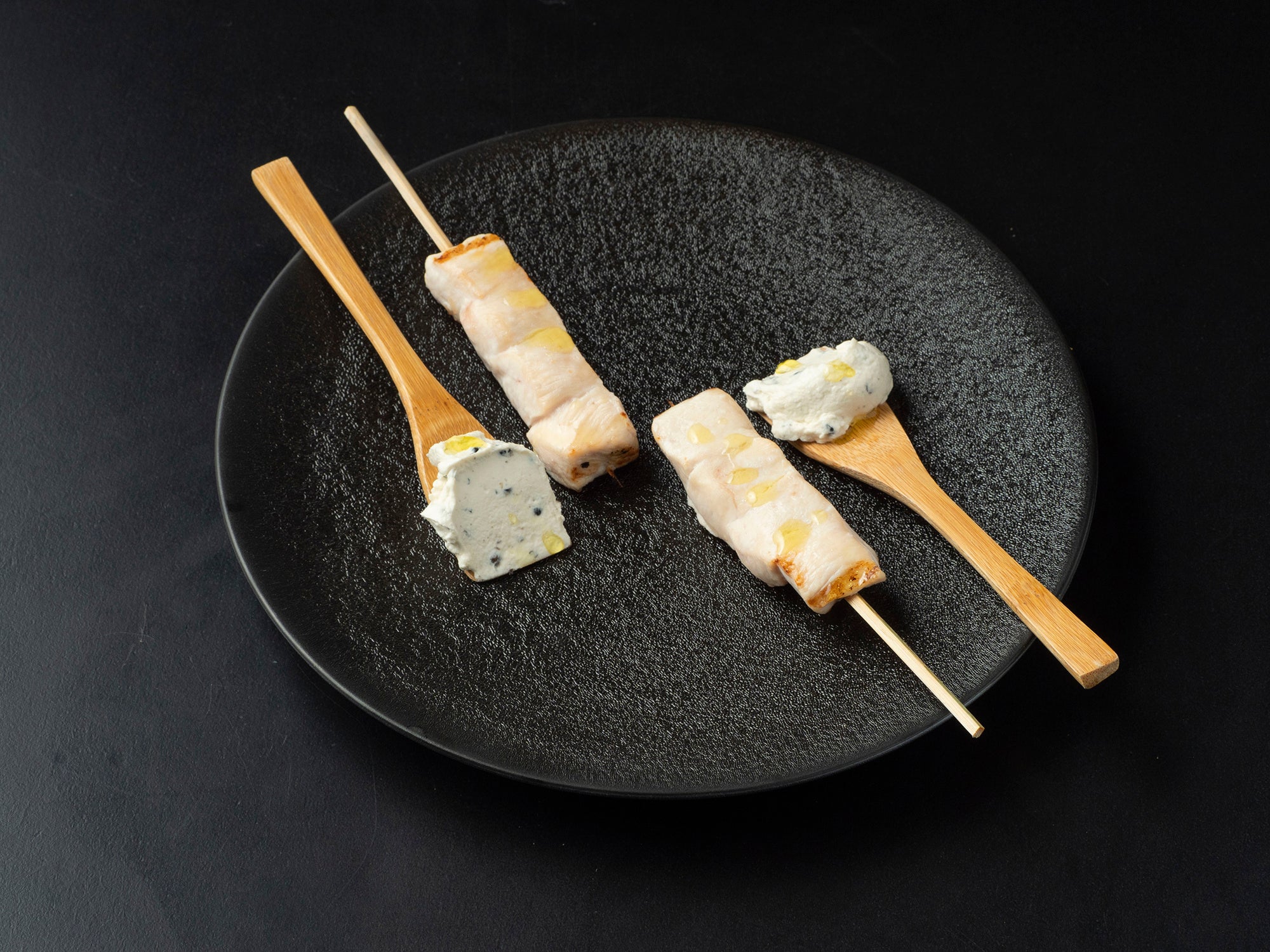 むね × 生 胡椒リコッタチーズ