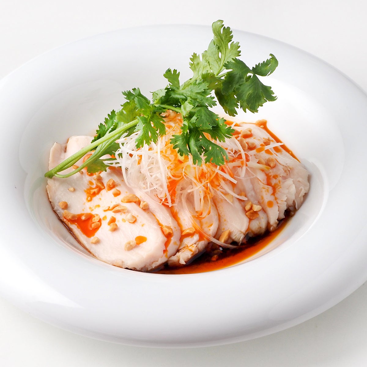 『花椒薫る中国鎮江香酢 　匠の大山鶏 よだれ鶏』 ￥380／100g