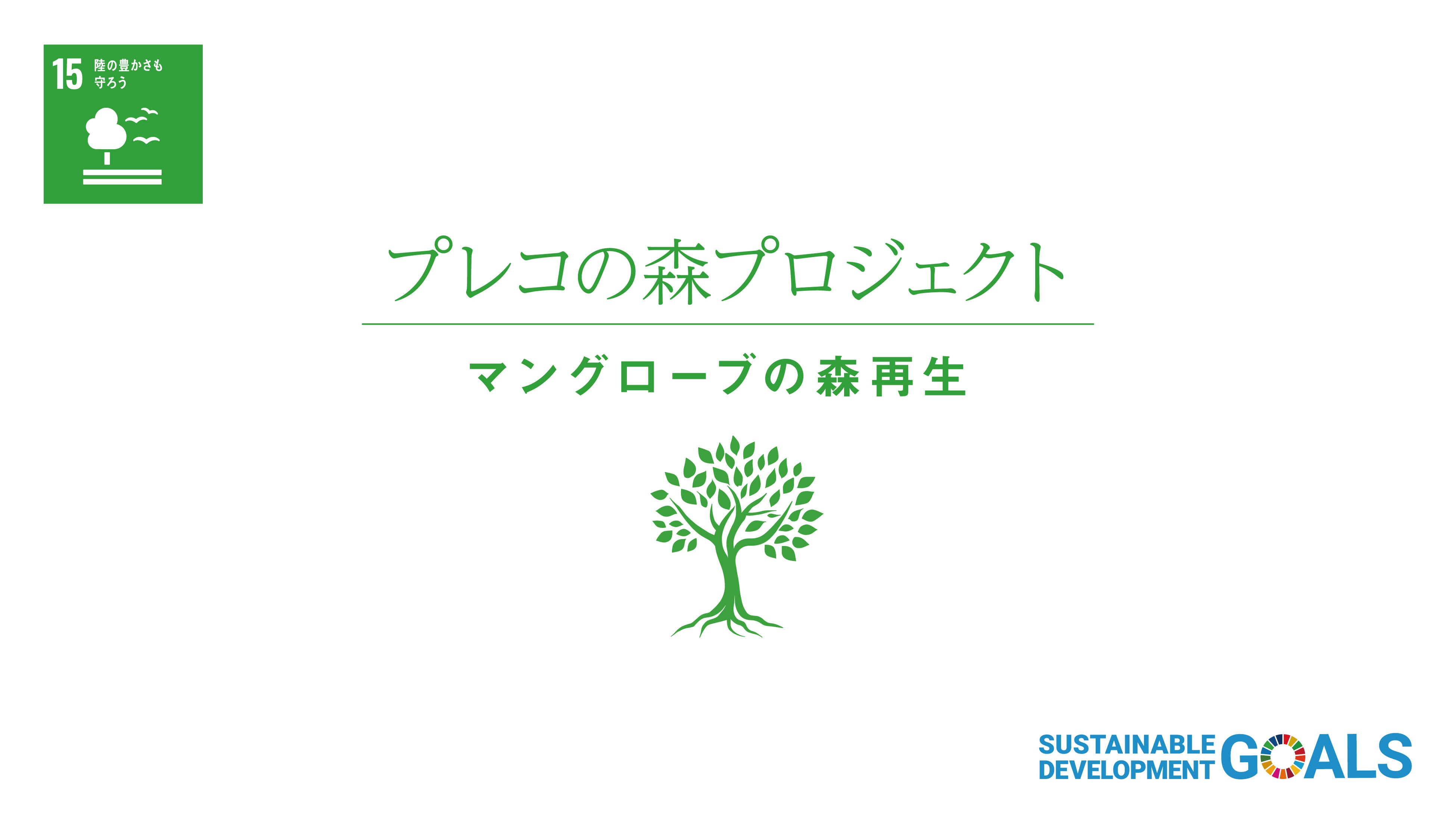 地球温暖化を防止しCO2削減を目指す「プレコの森プロジェクト」を開始