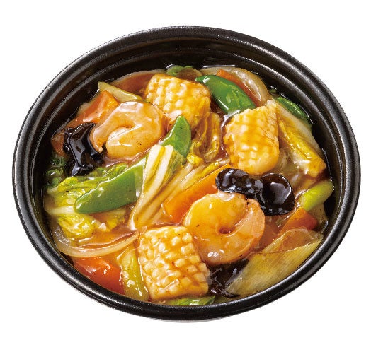 海鮮中華あんかけごはん 690円