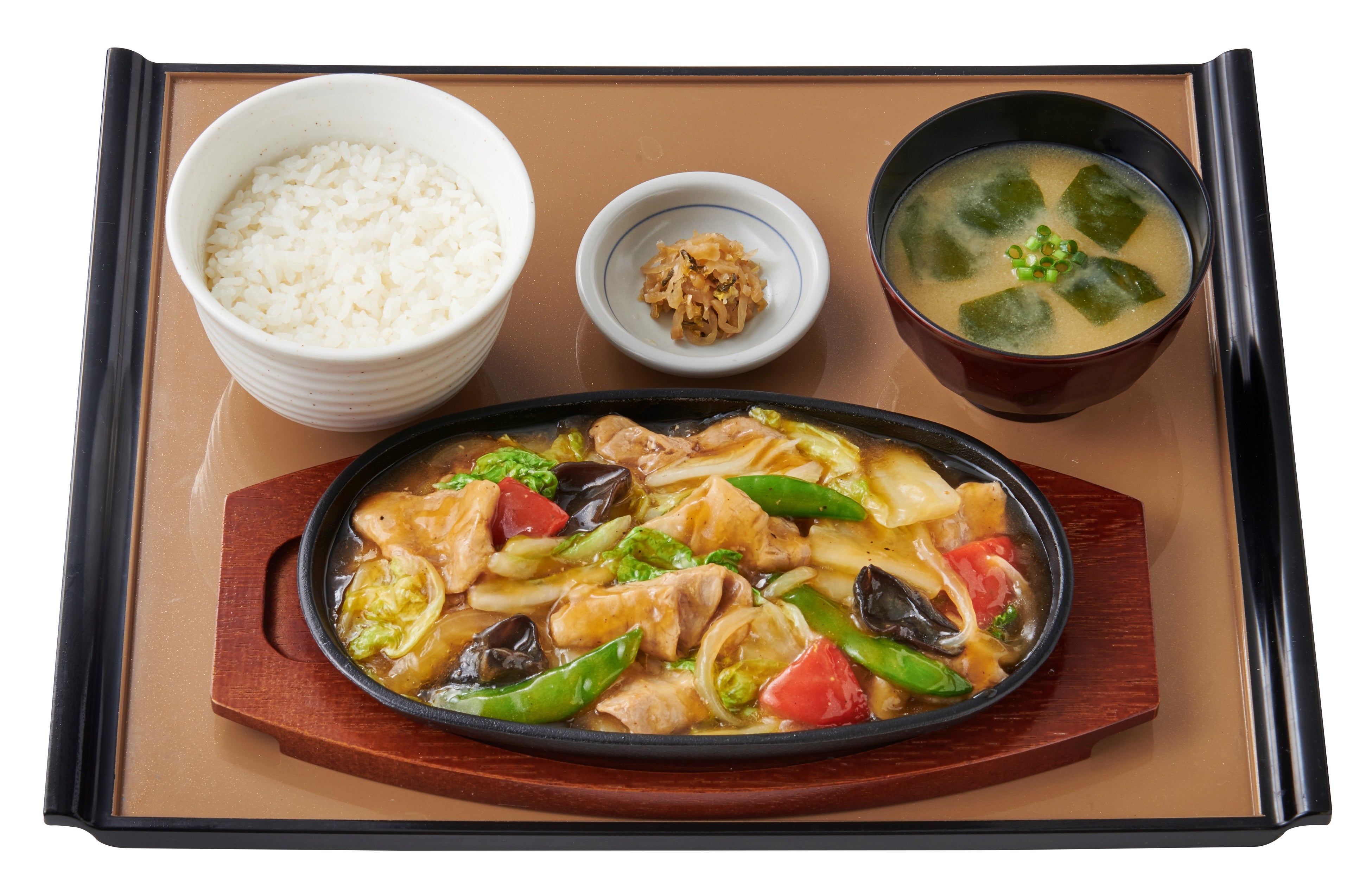 中華風五目うま煮定食　830円