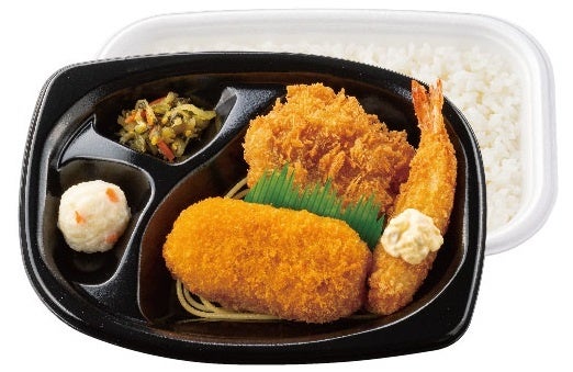 カニクリームコロッケ弁当 500円(税込)
