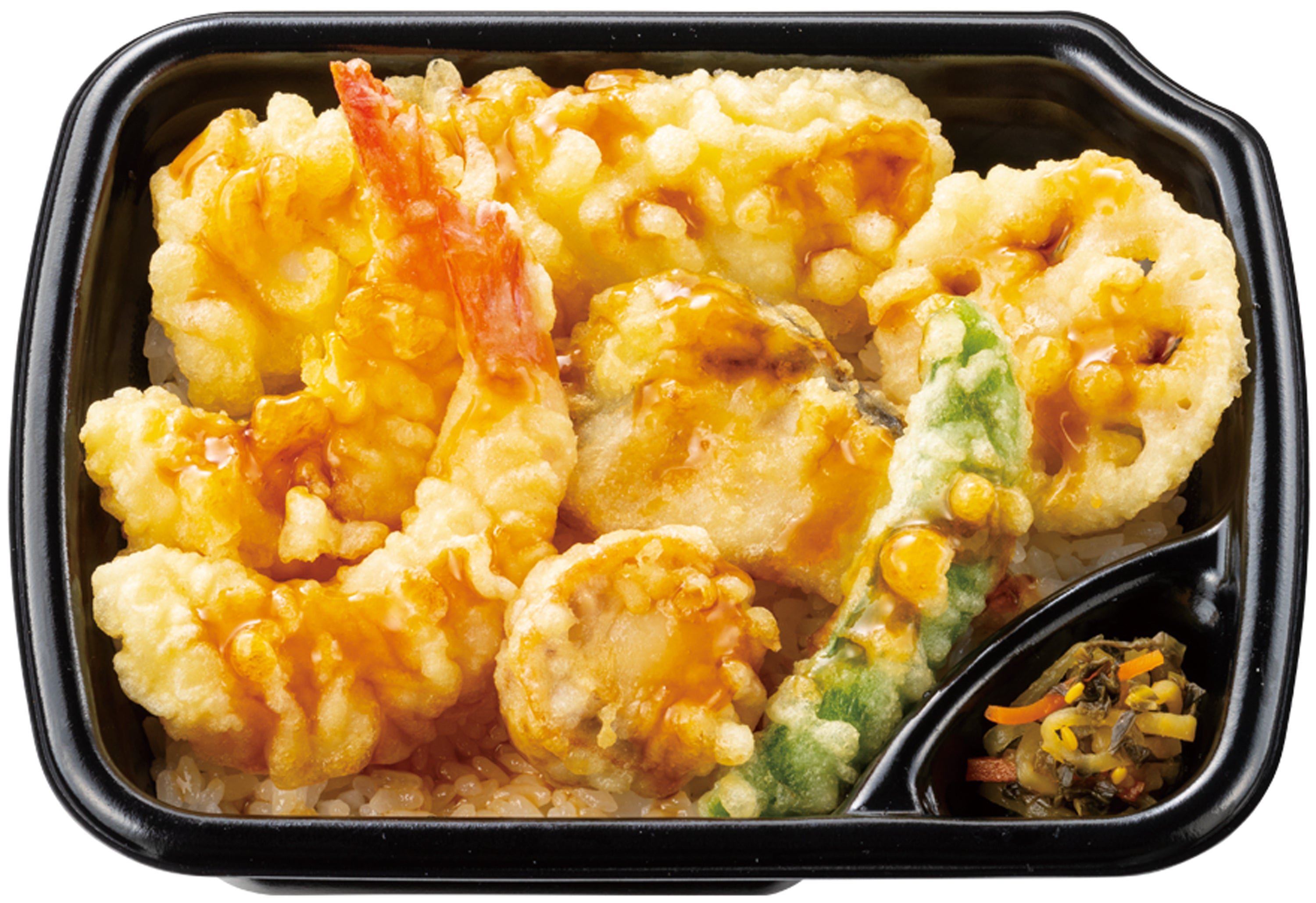 海鮮天丼　590円