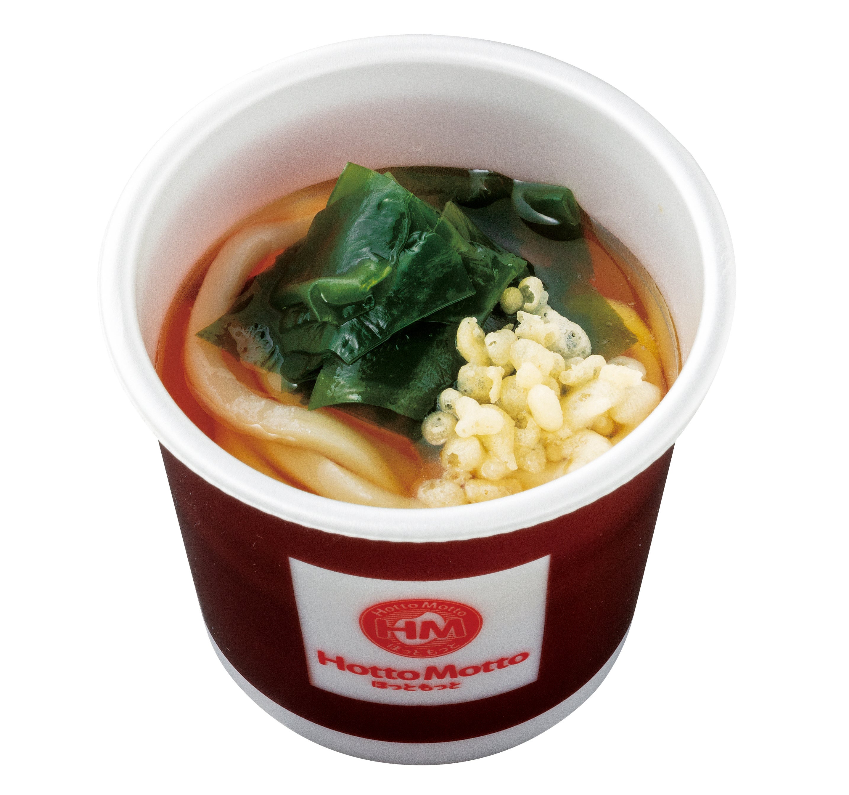 ミニうどん（たっぷりわかめ）　110円