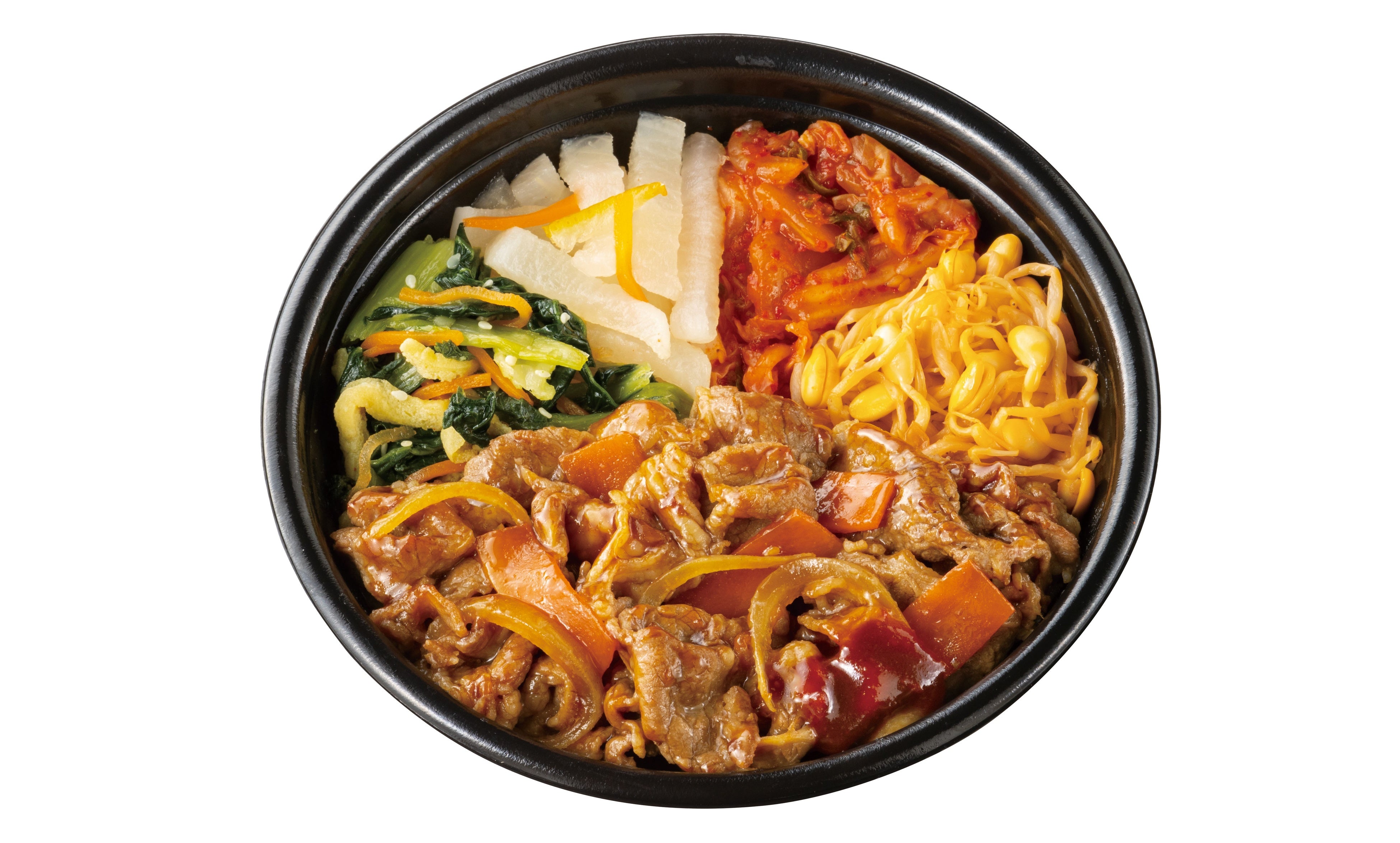 野菜が摂れる肉増しビビンバ（温玉なし）　700円