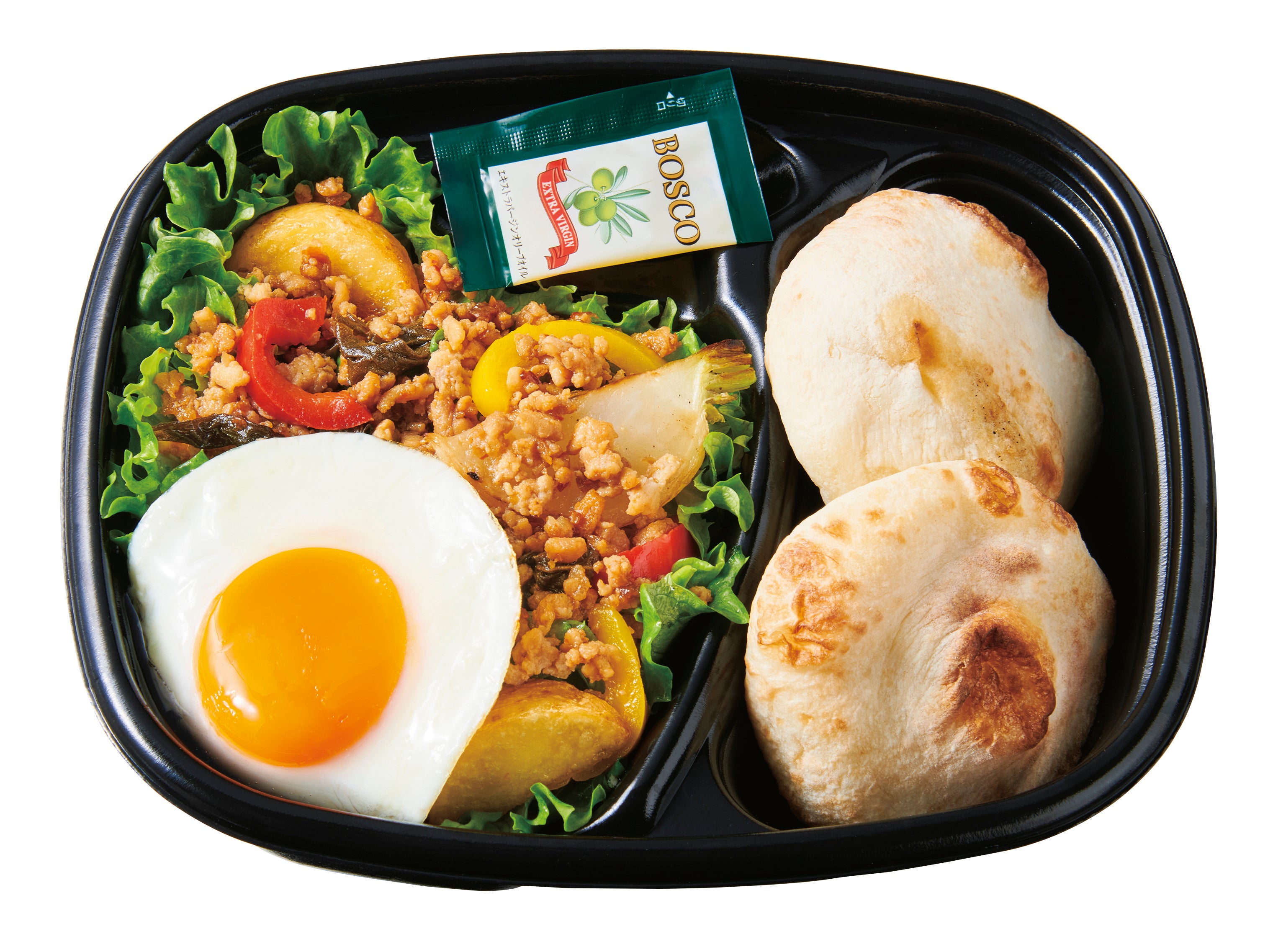 ガパオサラダ(パンセット)　 590円