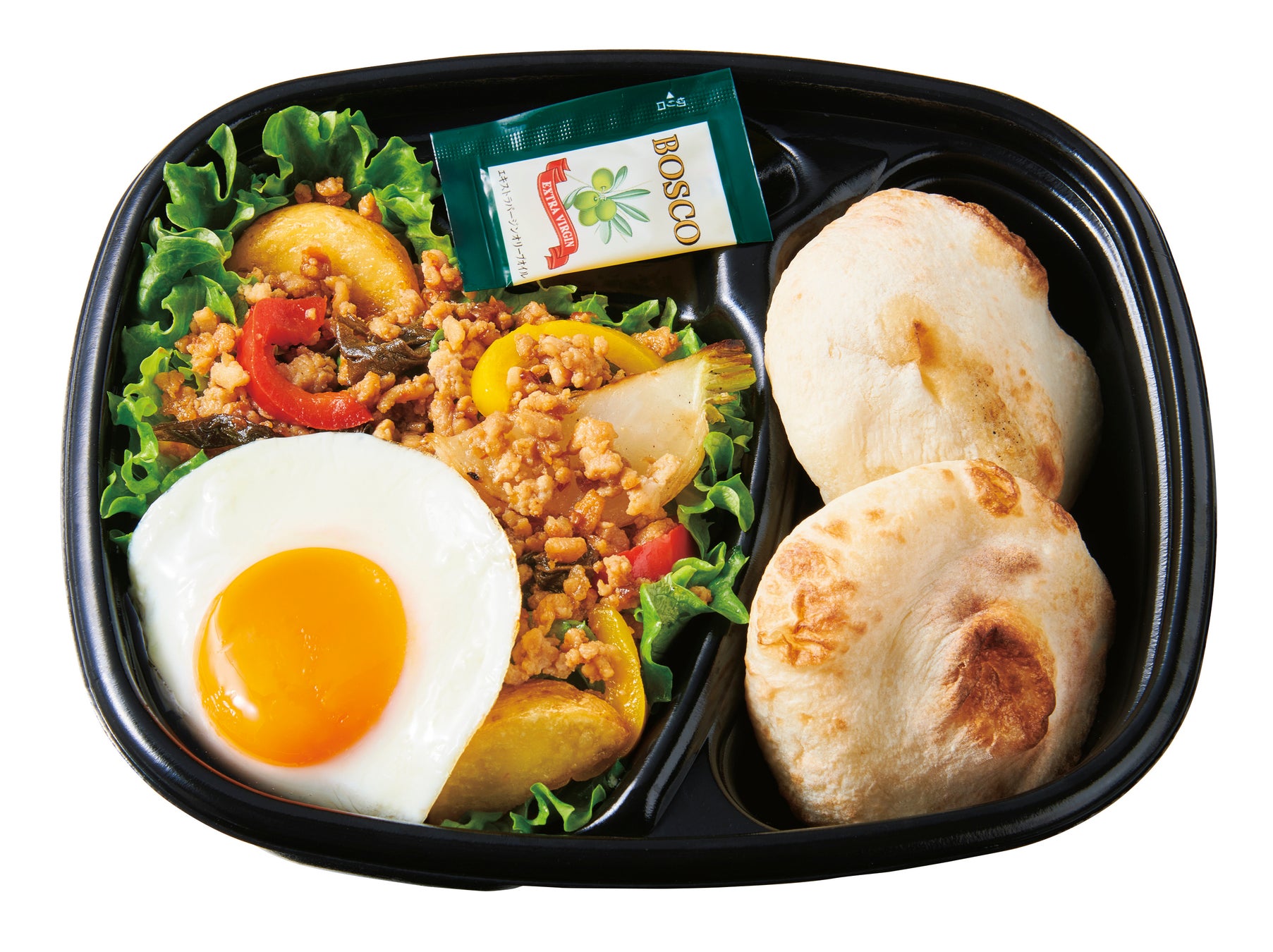 ガパオサラダ(パンセット)  590円