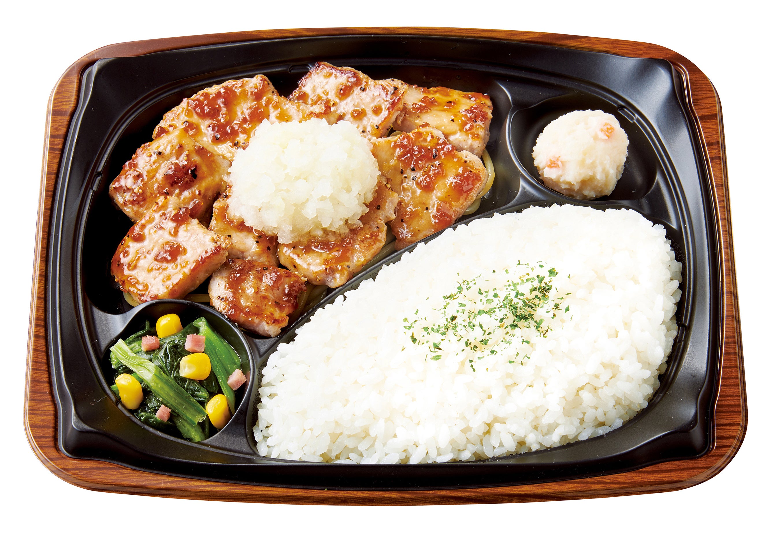 おろしポークステーキプレート 790円