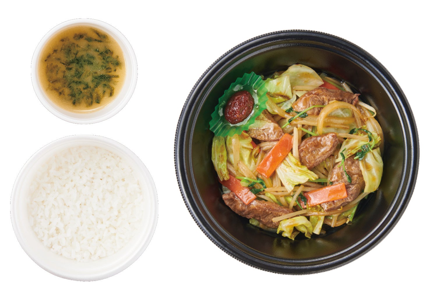 [テイクアウト]大豆ミートの野菜炒め　730円