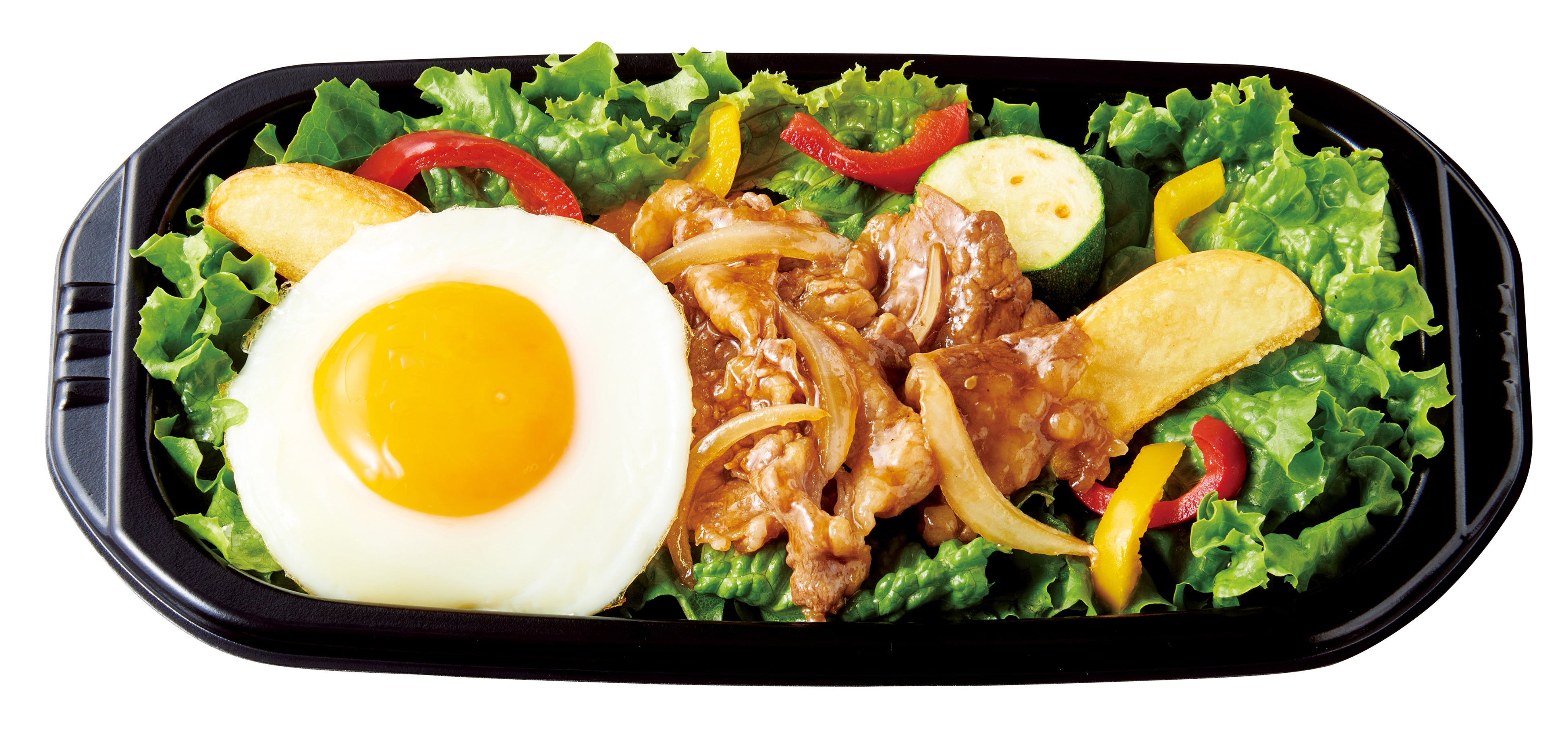 カルビ焼肉サラダ　490円