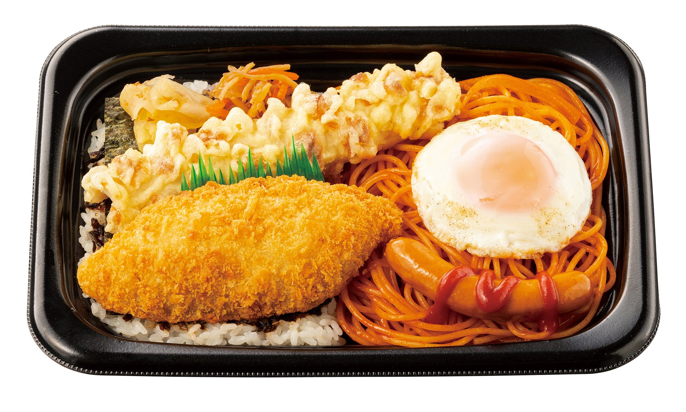 BIGのり弁当（ナポリタン）　580円