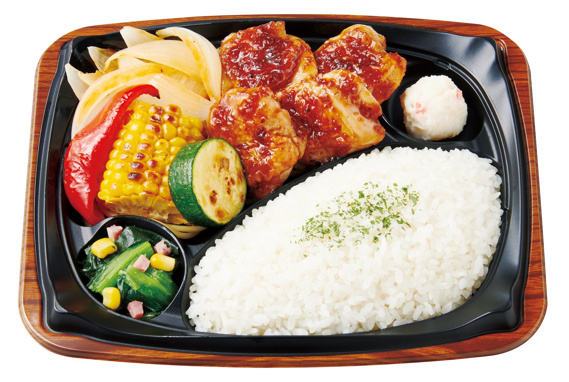 グリル野菜&グリルチキンプレート 720円