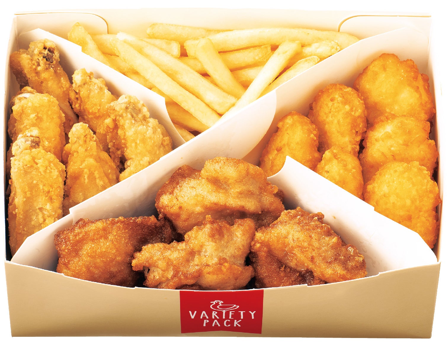 チキンバラエティパック(クワトロ)　特別価格 790円　※ほっともっとグリルのみ対象