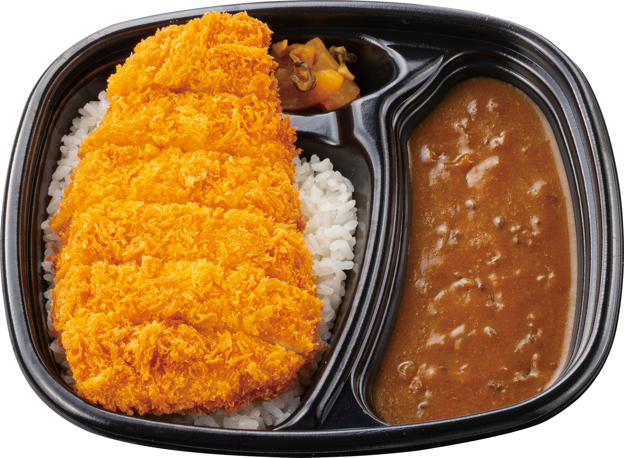 ビッグチキンカツカレー　690円
