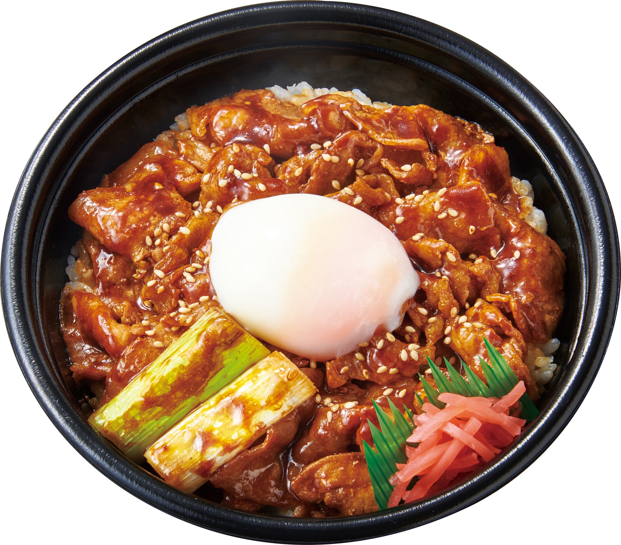 ～2種の赤味噌使用～ 月見豚味噌焼き丼　620円