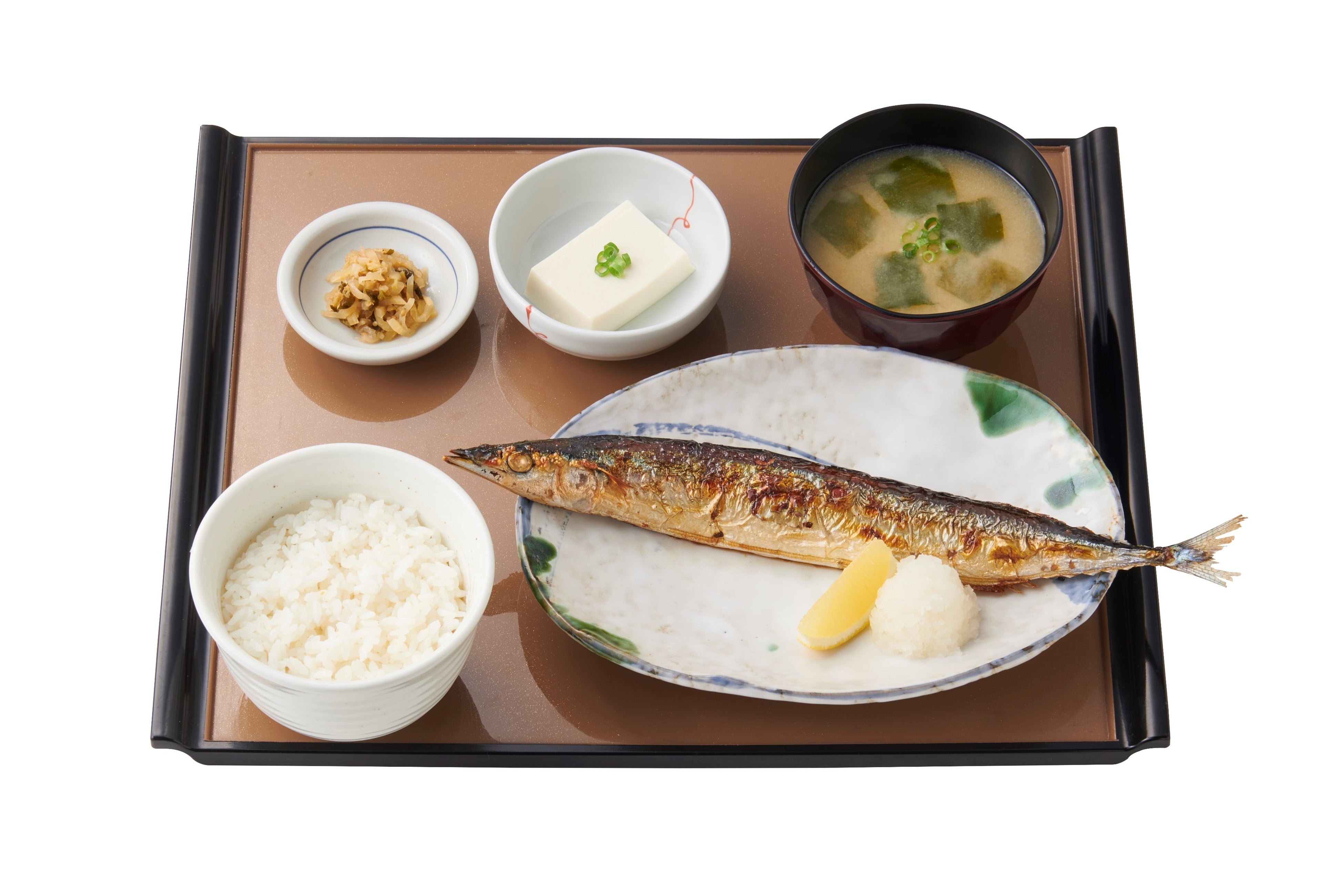 さんまの塩焼定食　890円