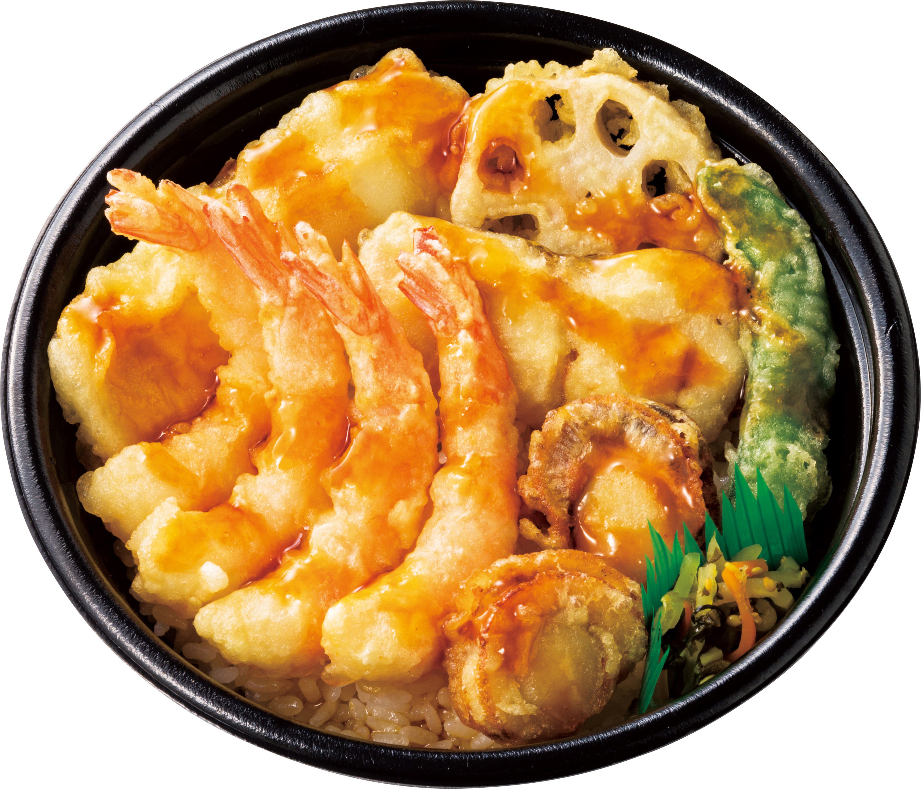 上・海鮮天丼　740円