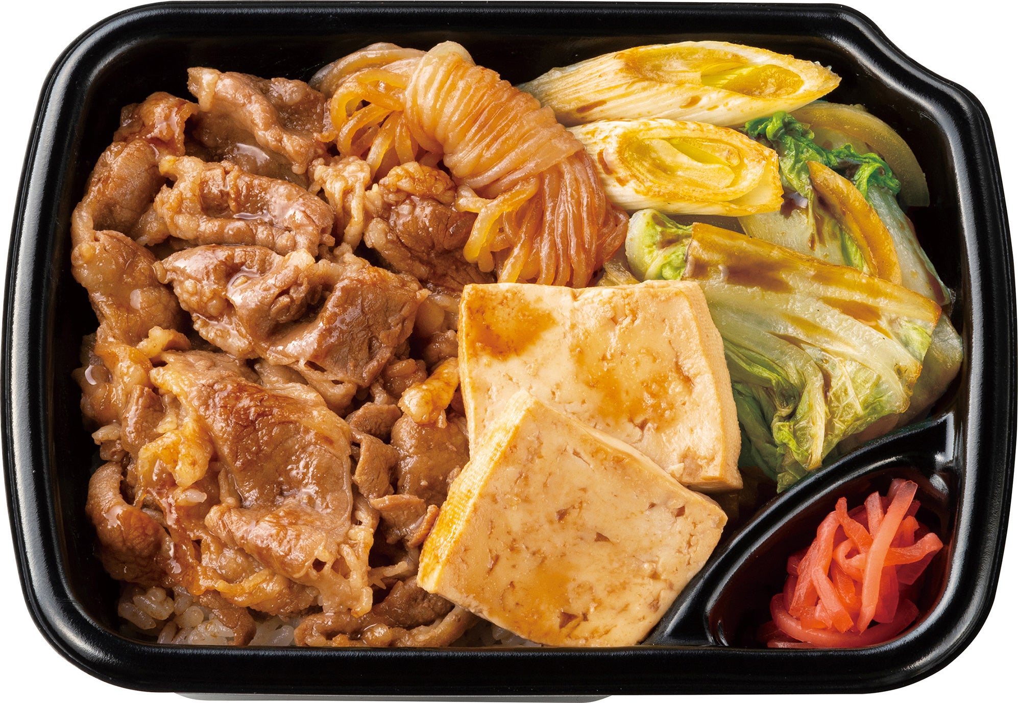 牛すき焼き重　590円