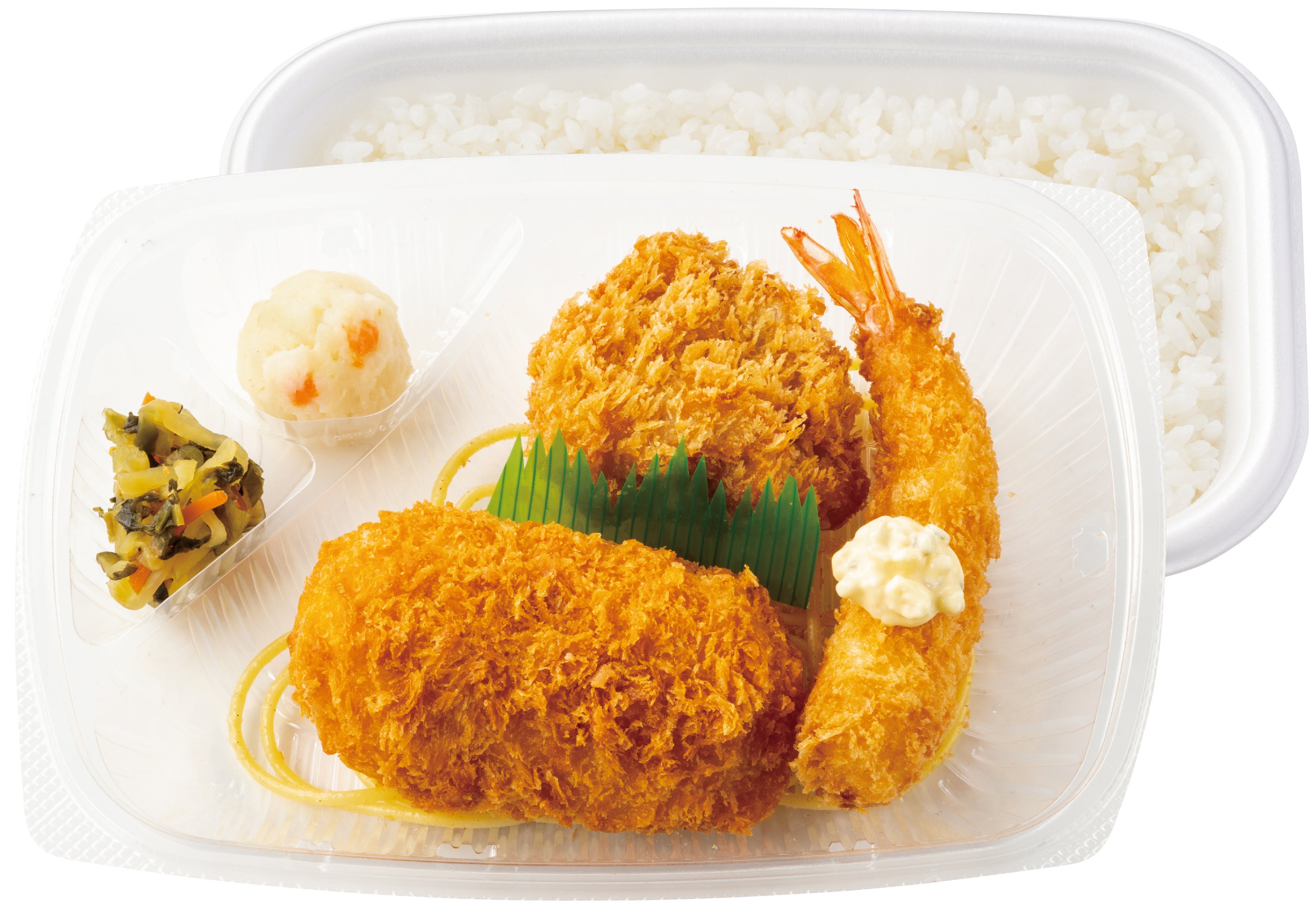 カニクリームコロッケ弁当　550円