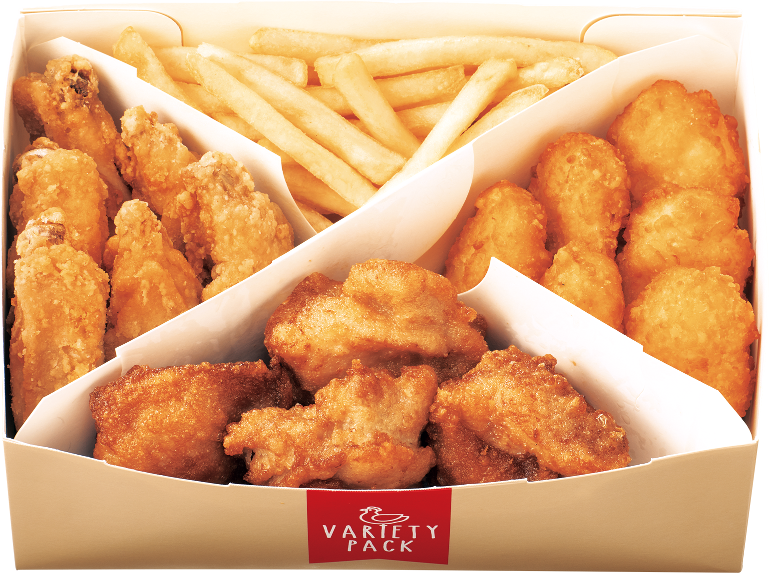 チキンバラエティパック（クワトロ）通常価格990円⇒特別価格890円