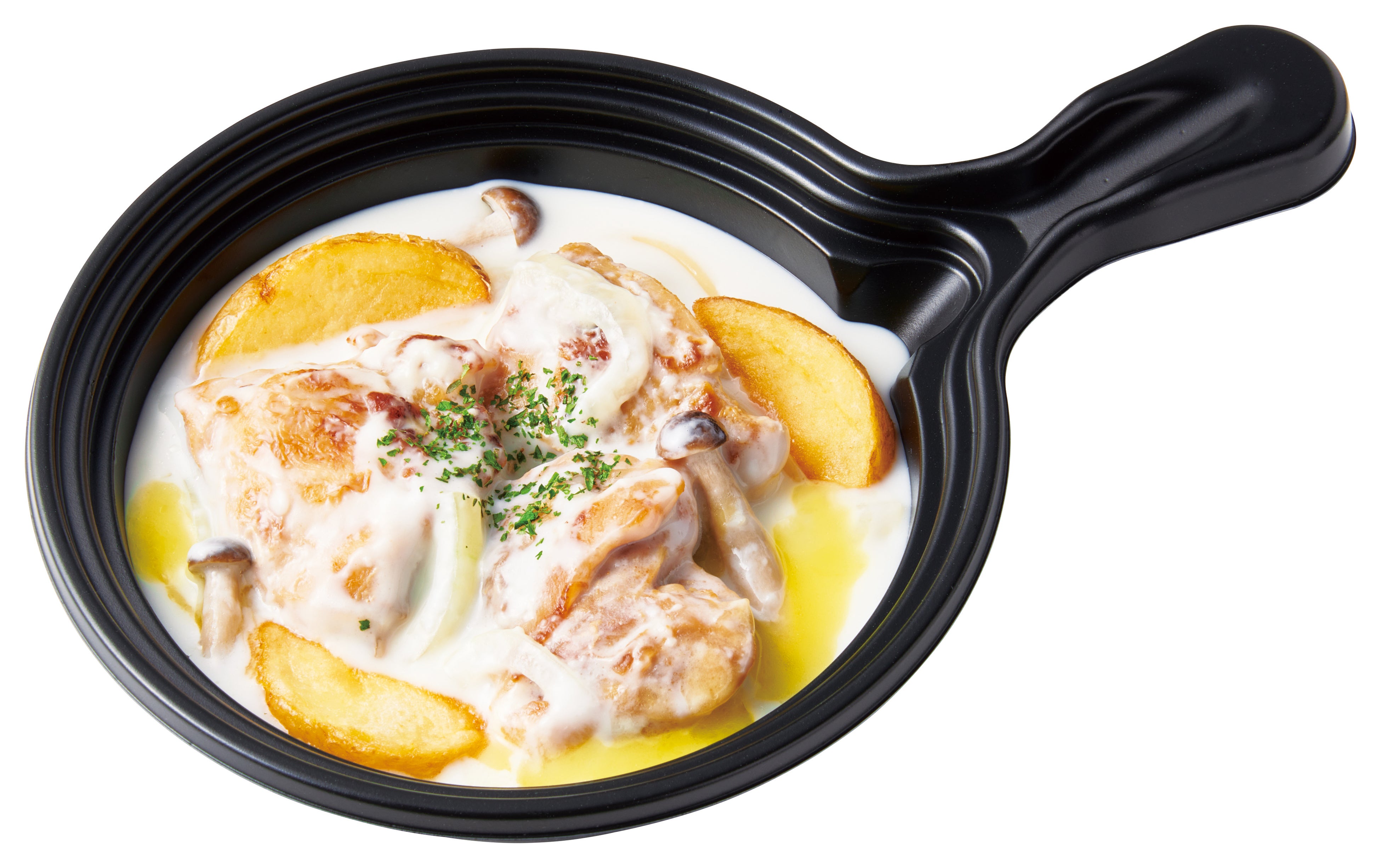 グリルチキンの ホワイトソース煮込み(ハーフ)　460円