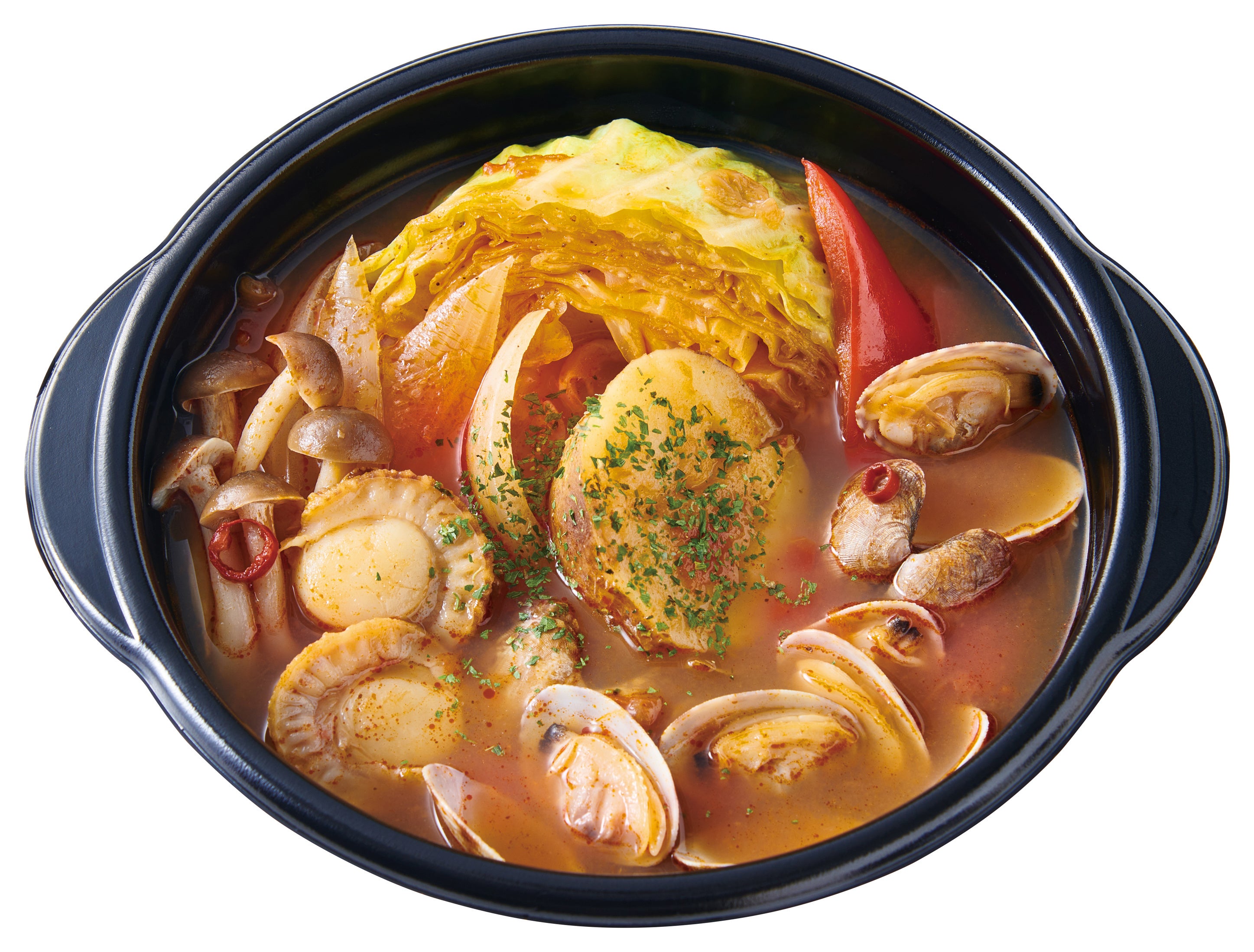 ～13日分の野菜が摂れる～ あさりとホタテのシーフードポトフ(トマト味)　650円