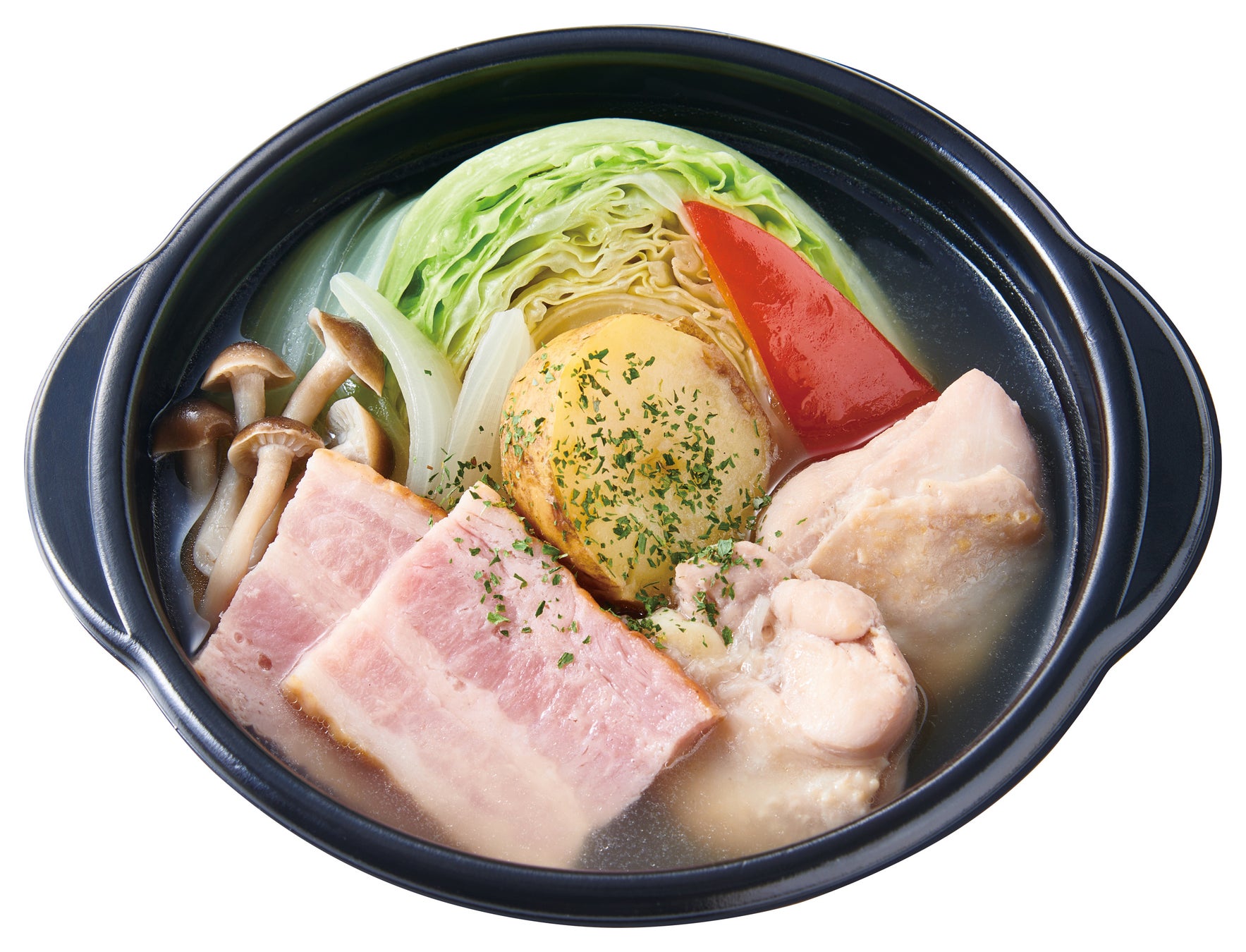 ~13日分の野菜が摂れる~ チキンとベーコンのポトフ 590円