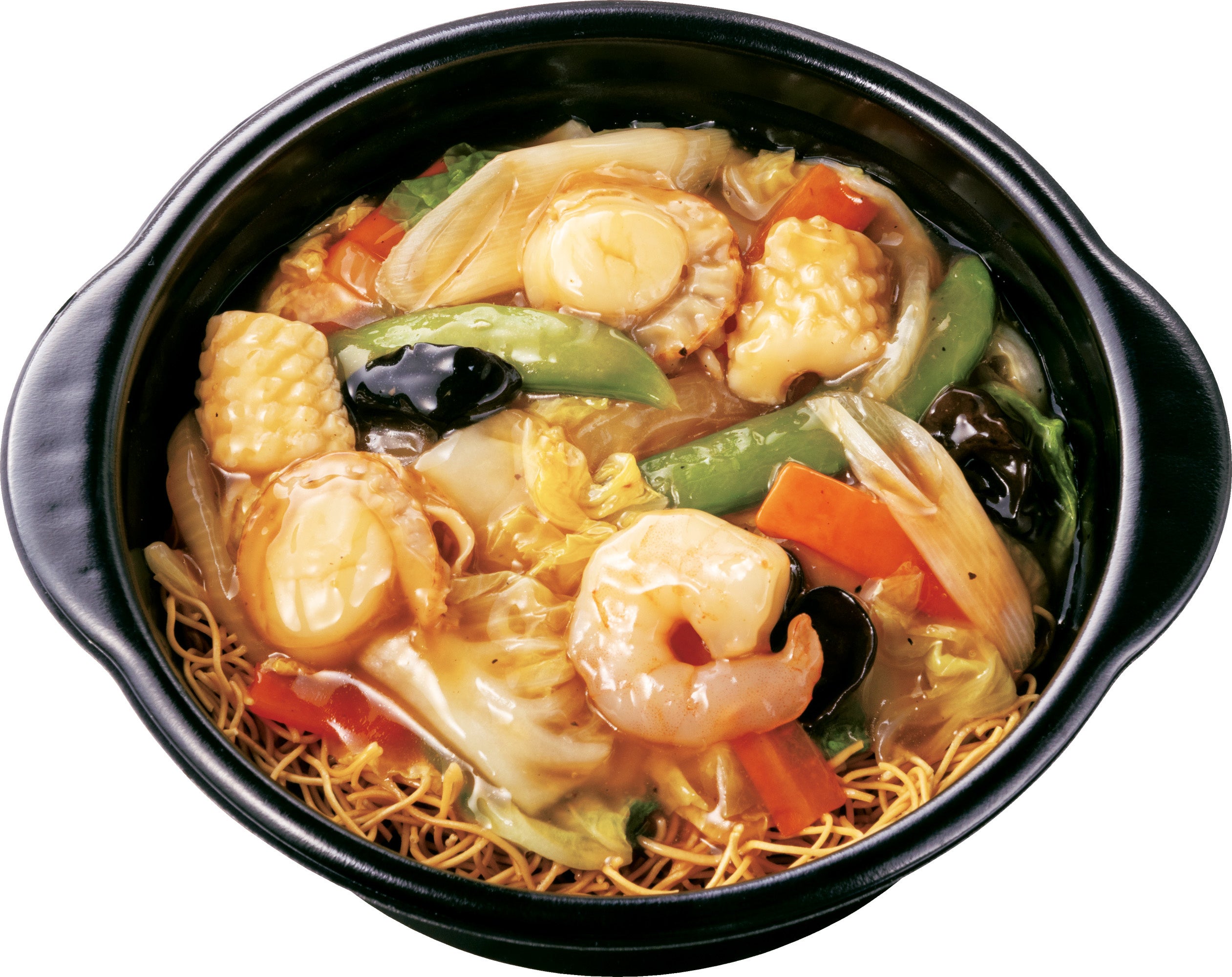 海鮮中華あんかけかた焼きそば　800円