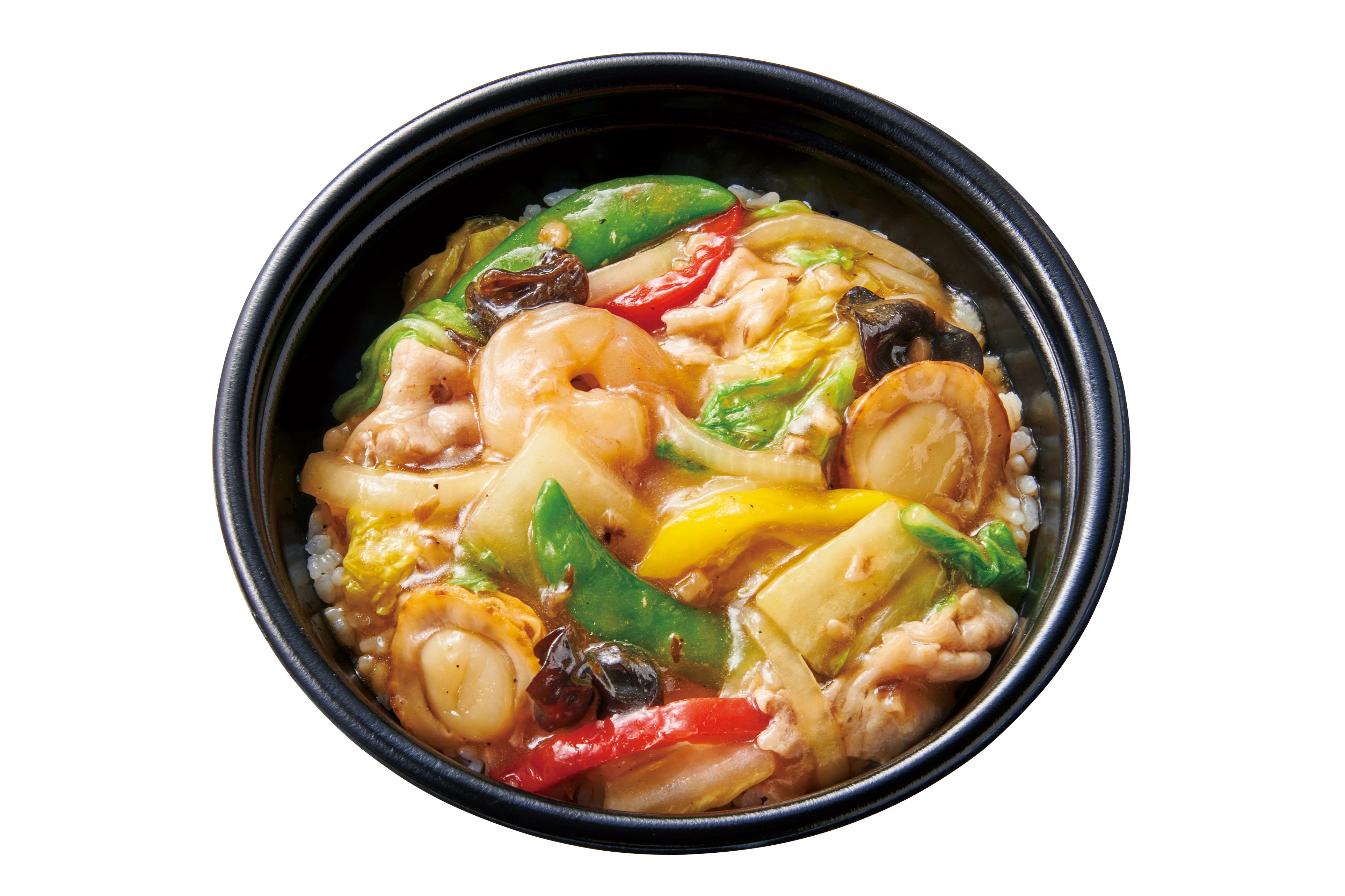 ９品目の中華あんかけごはん　750円