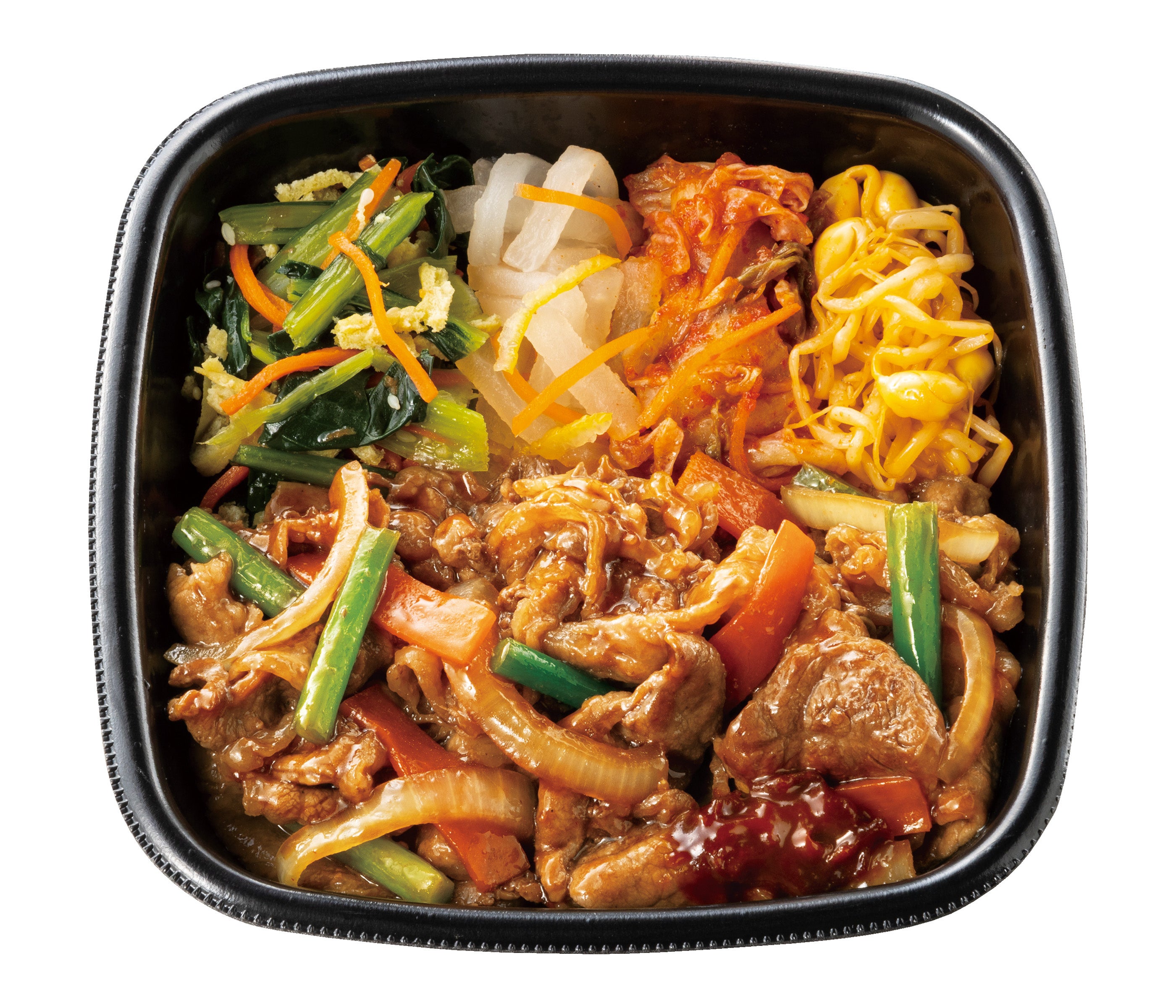 野菜が摂れる肉増しビビンバ　830円