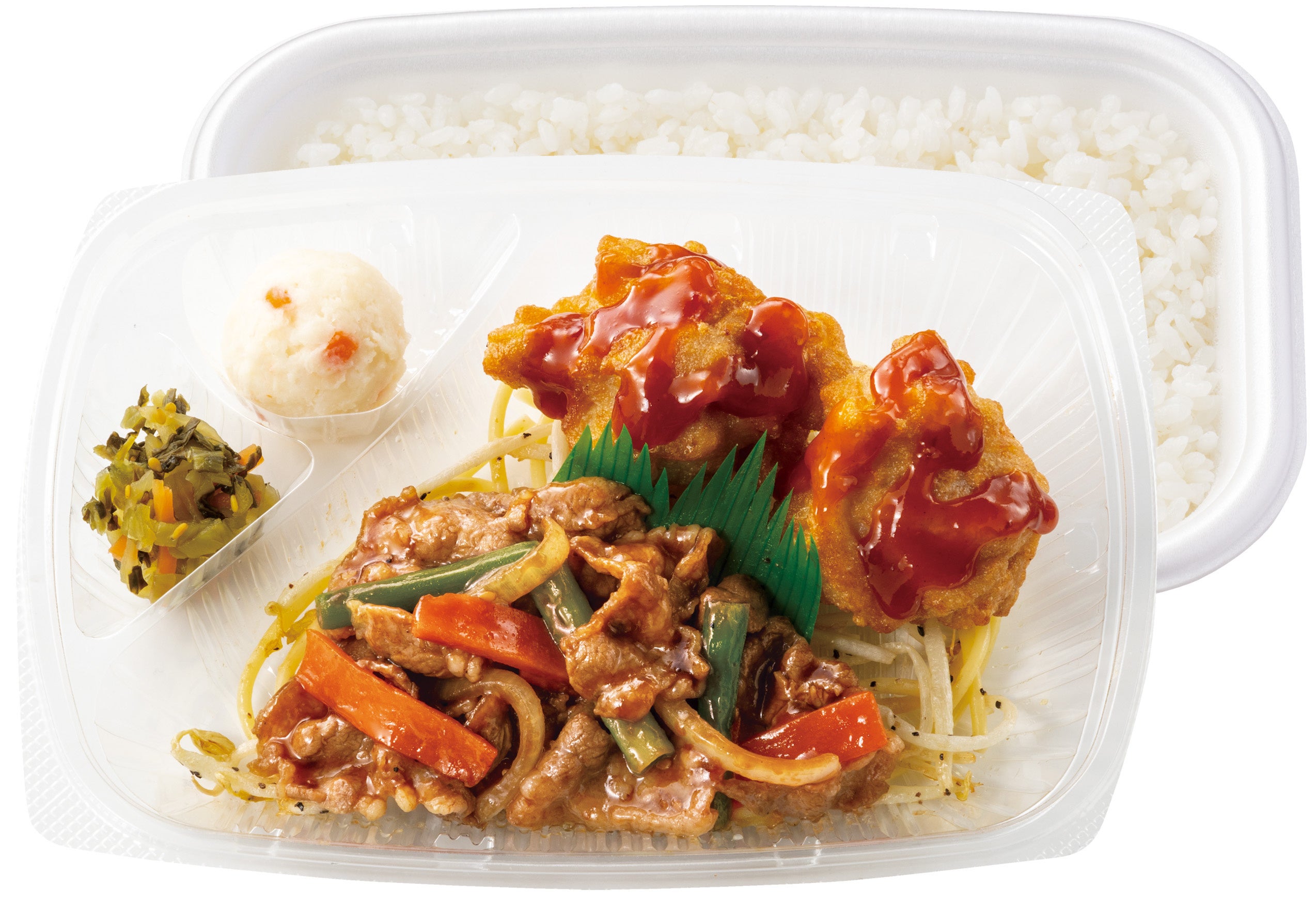 ンニョムチキン＆カルビ焼肉弁当　540円