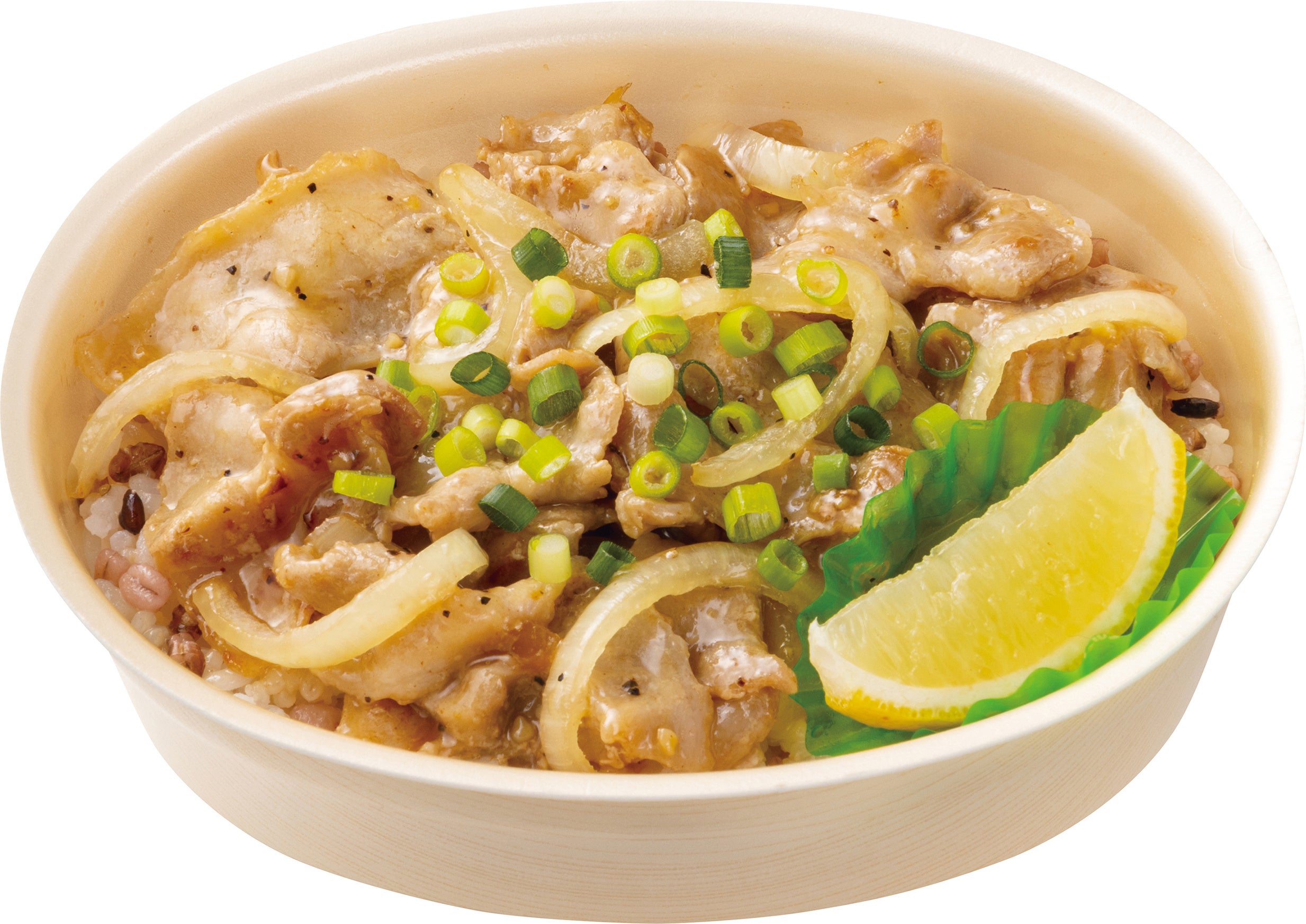 ～レモンが決め手！～ もち麦ごはんの旨塩豚カルビ弁当　 490円