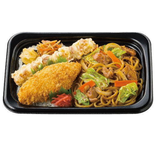 BIGのり弁当（ひるぜん焼そば）　750円