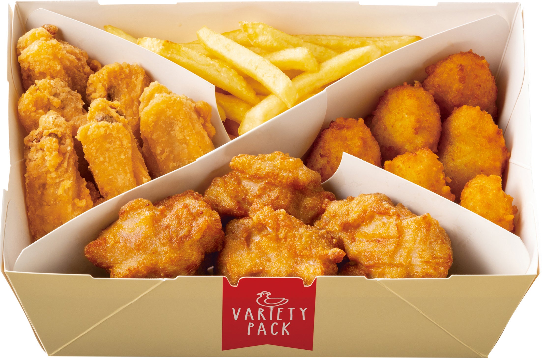 チキンバラエティパック （クワトロ）　1,030円⇒930円