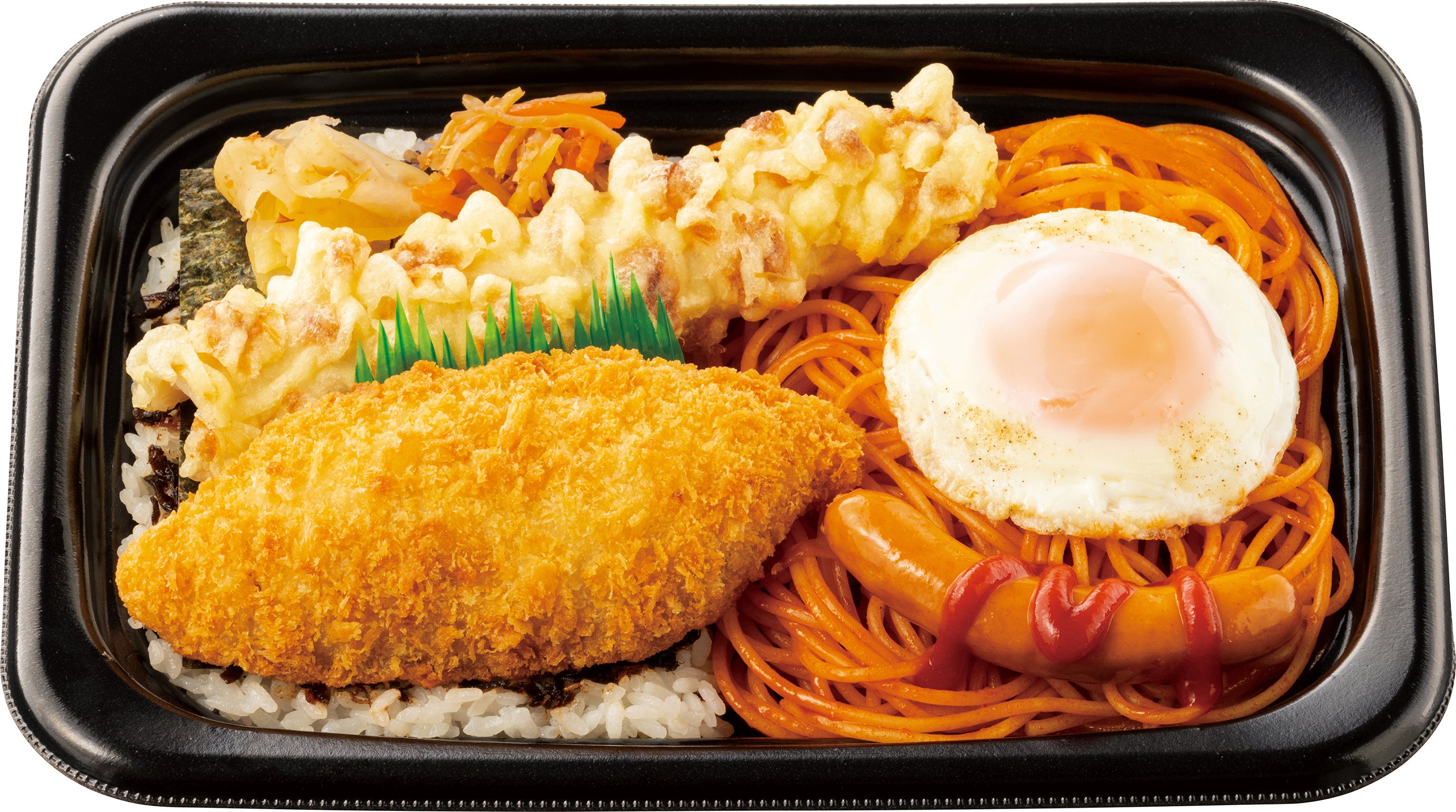 BIGのり弁当(ナポリタン) 610円⇒500円